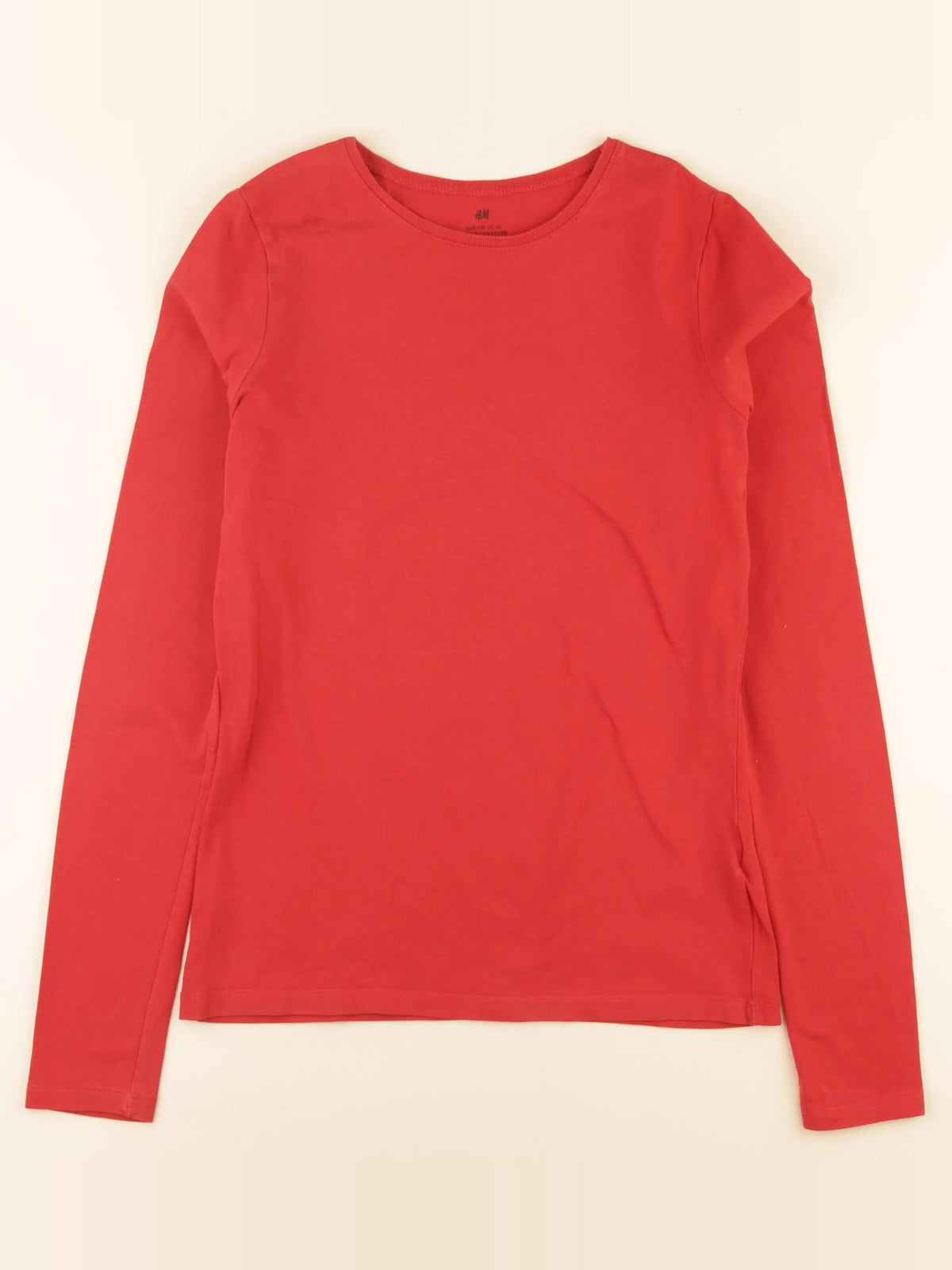 H&M - tee-shirt rouge - 14 ans