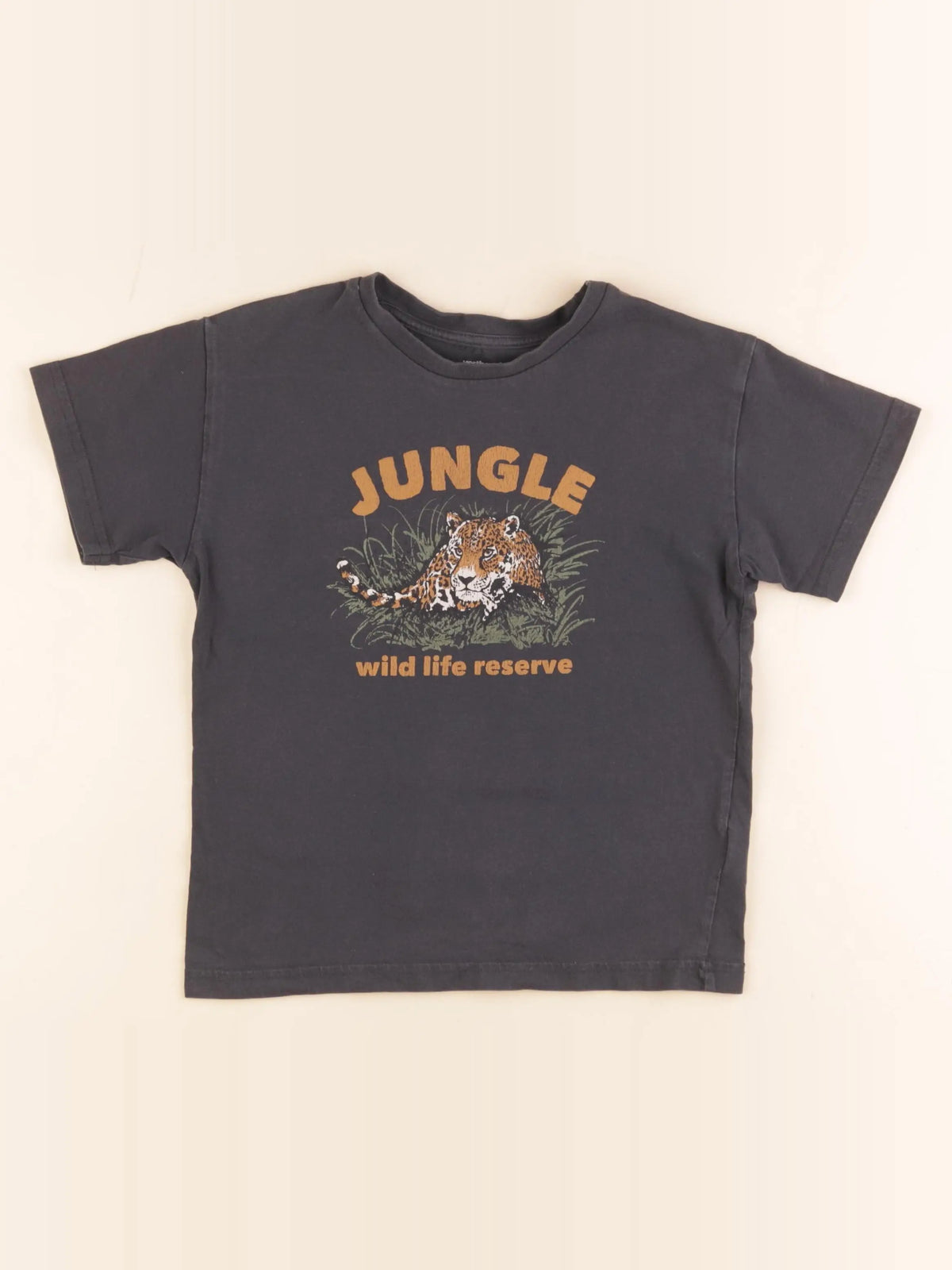 Vertbaudet - tee-shirt gris - 8 ans