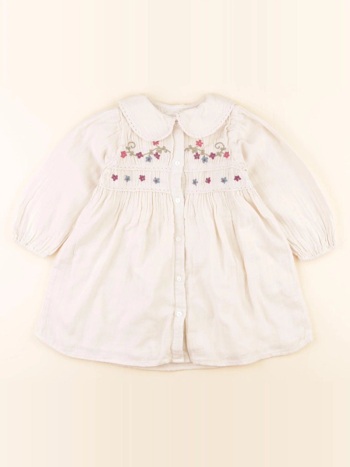 Zara - robe beige - 4 ans