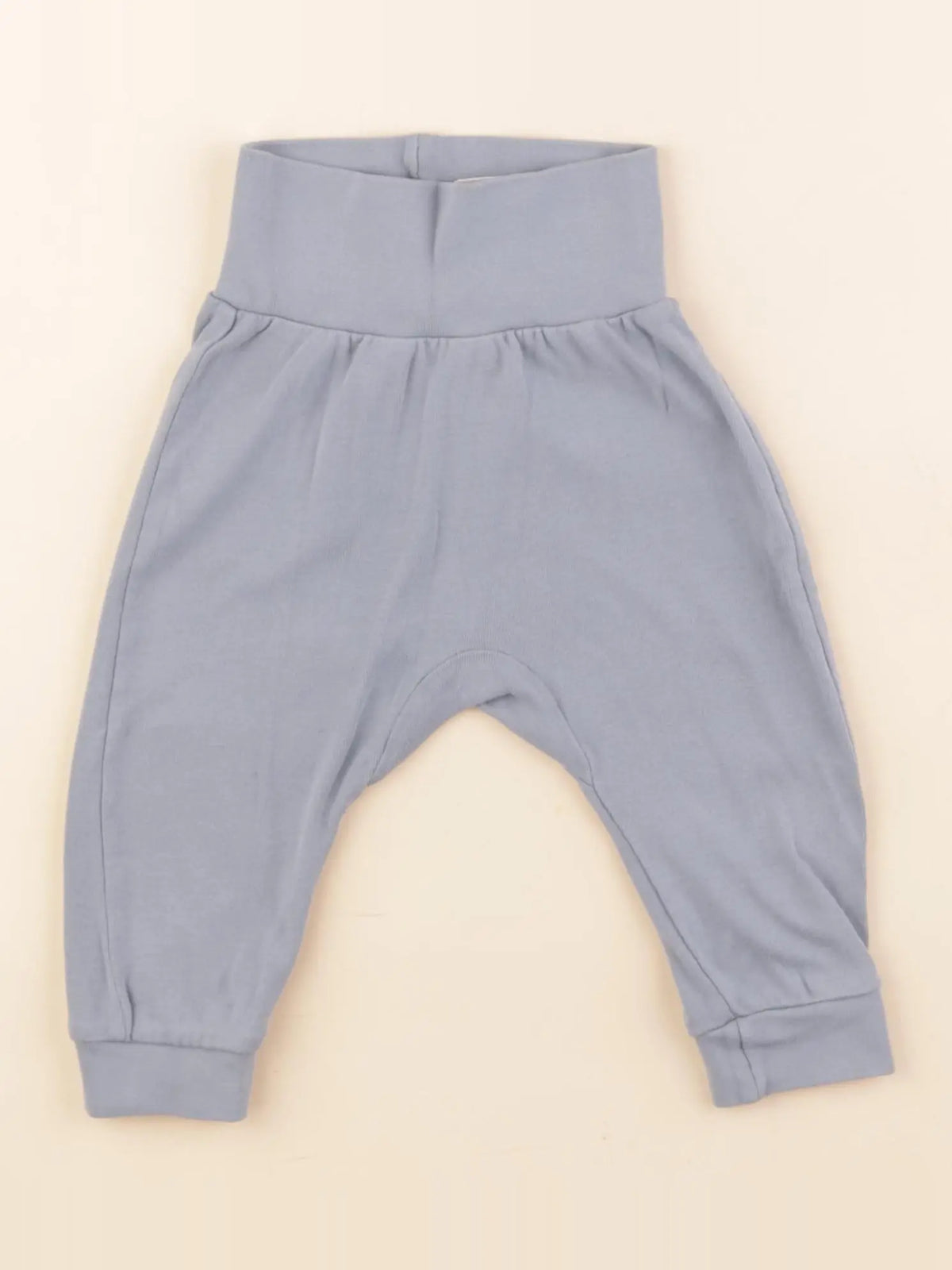 H&M - legging bleu - 6/9 mois