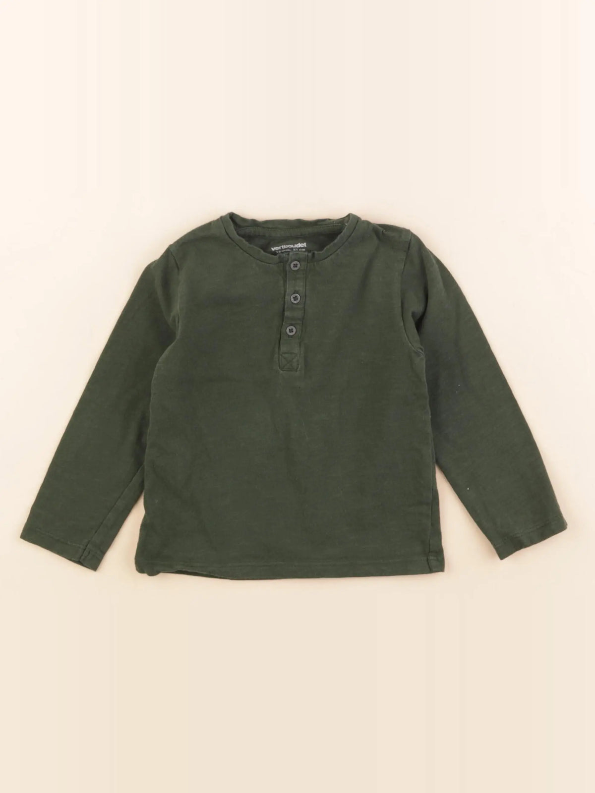 Vertbaudet - tee-shirt vert - 18 mois