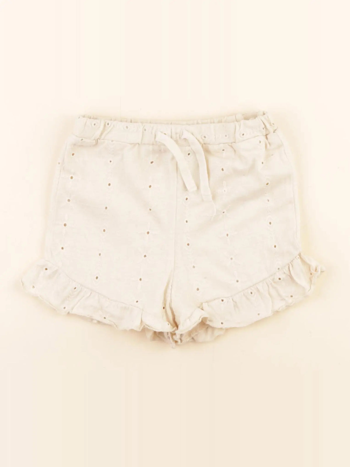 H&M - short beige - 18/24 mois