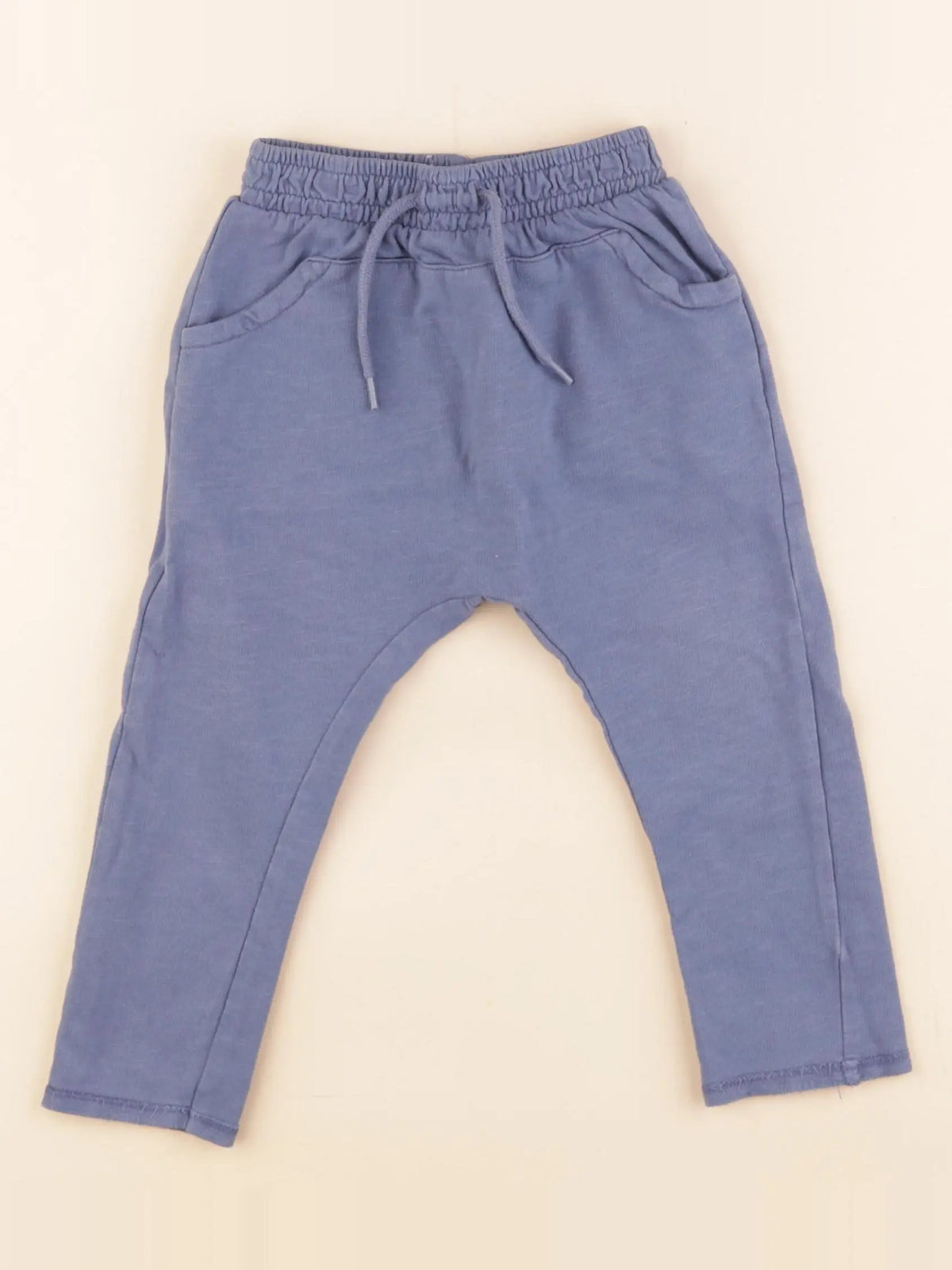 Vertbaudet - pantalon bleu - 18 mois