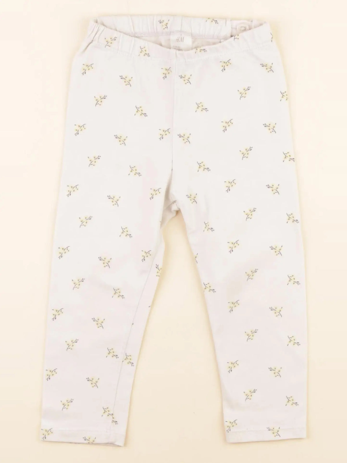 H&M - legging rose - 12/18 mois