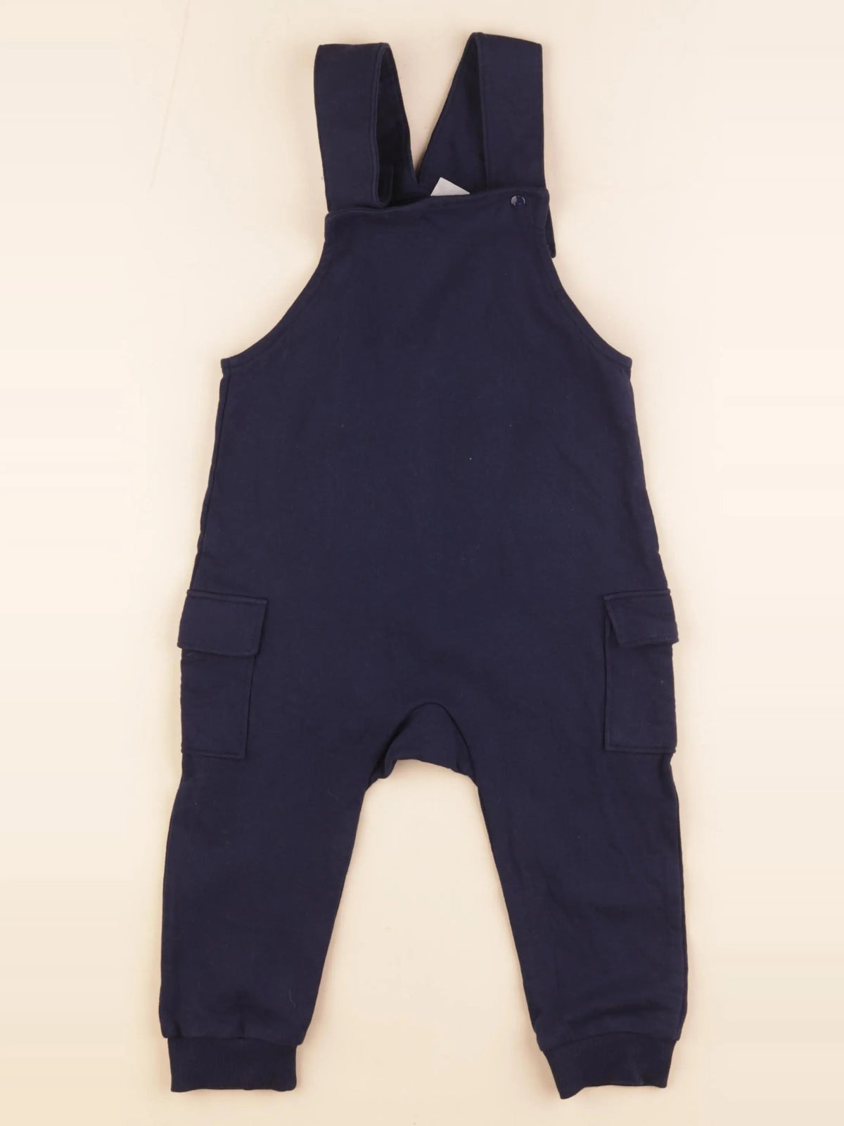 H&M - salopette bleu - 18/24 mois