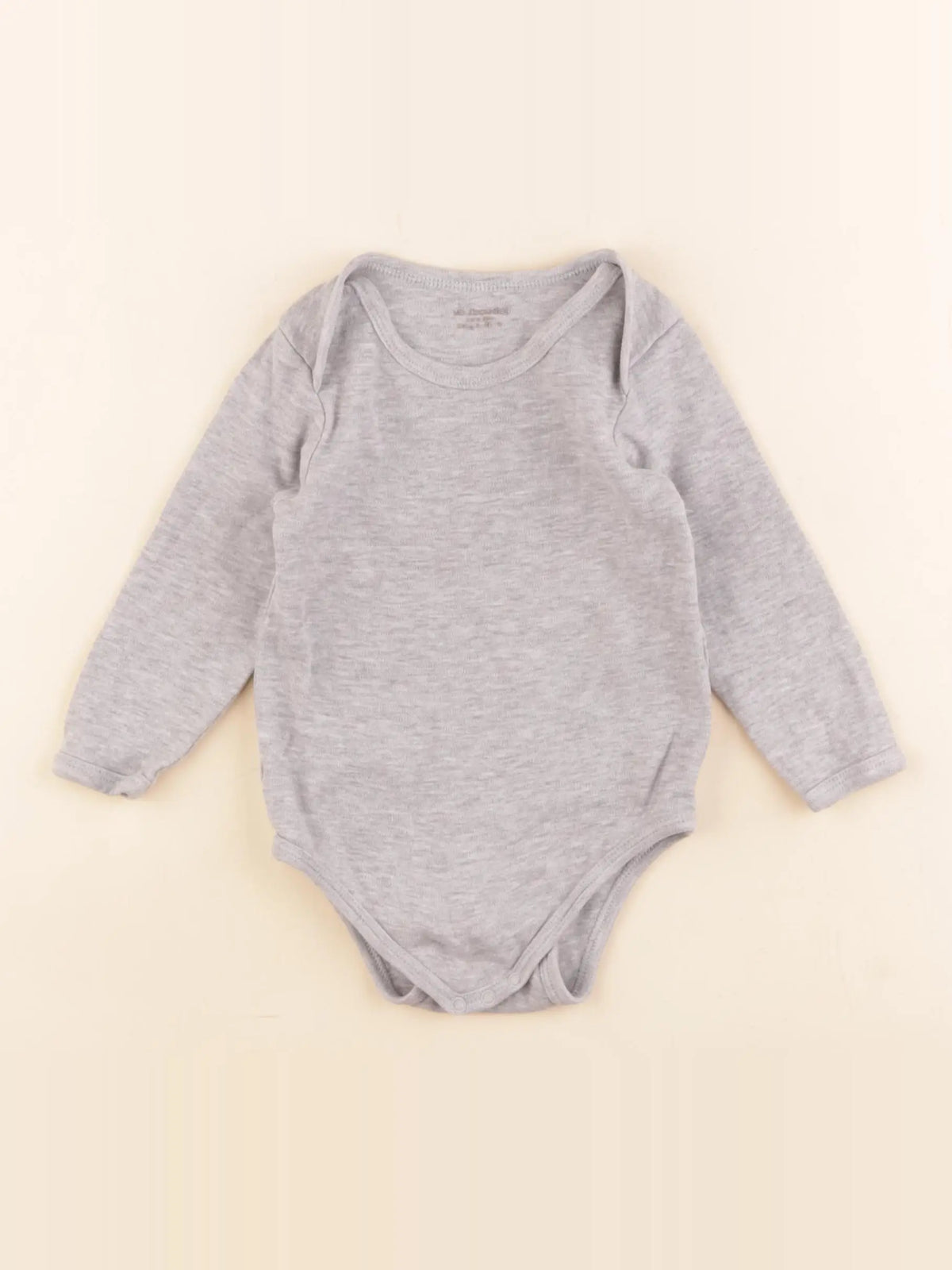 Vertbaudet - body gris - 24 mois