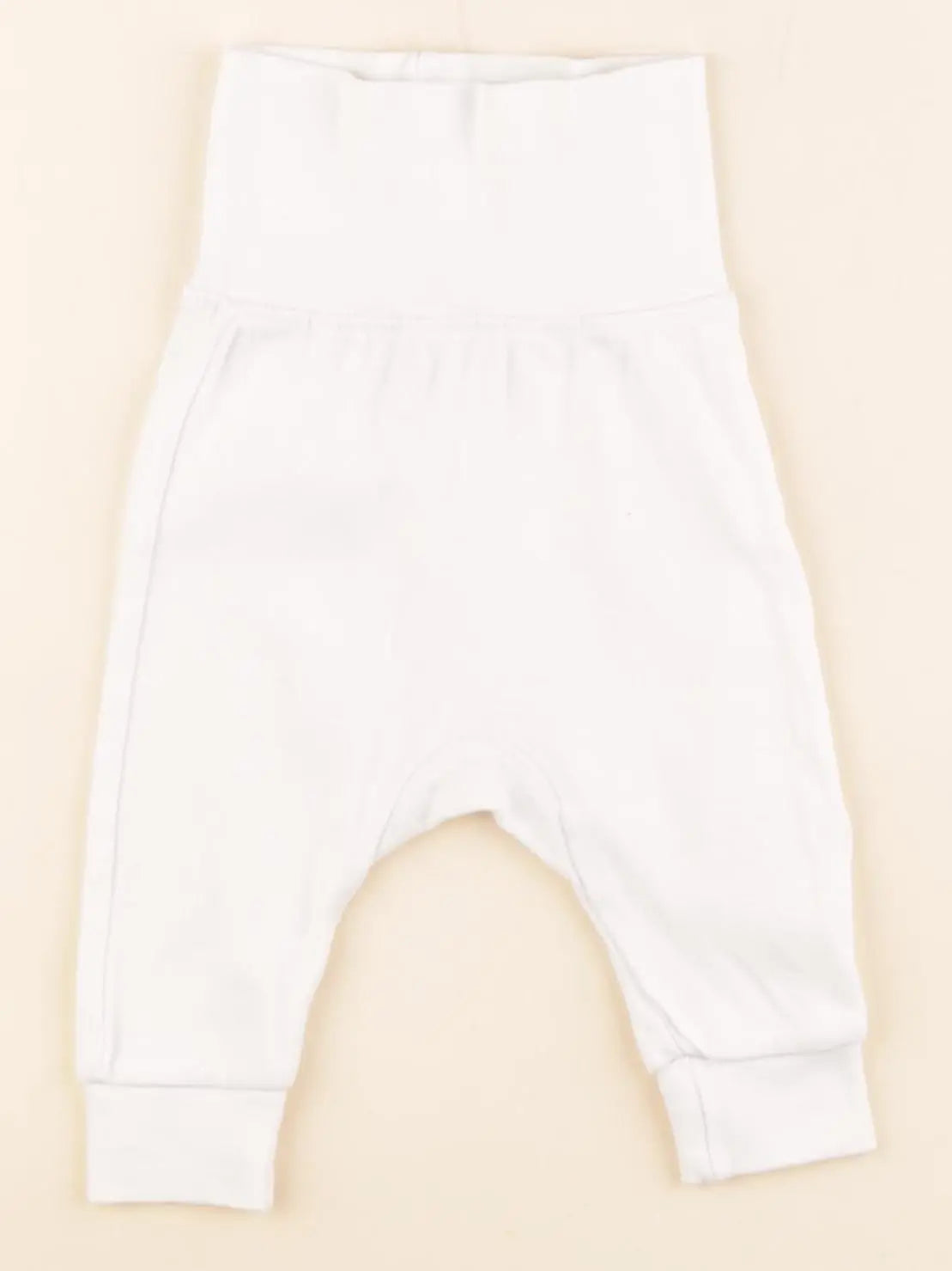 H&M - sarouel blanc - 1/2 mois