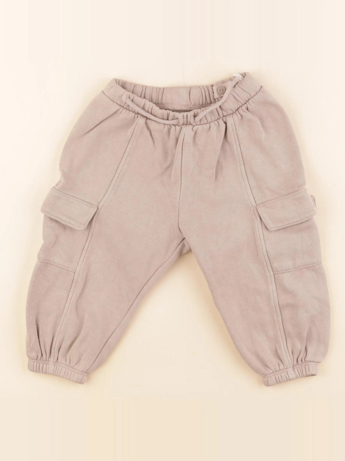 H&M - jogging beige - 12 mois