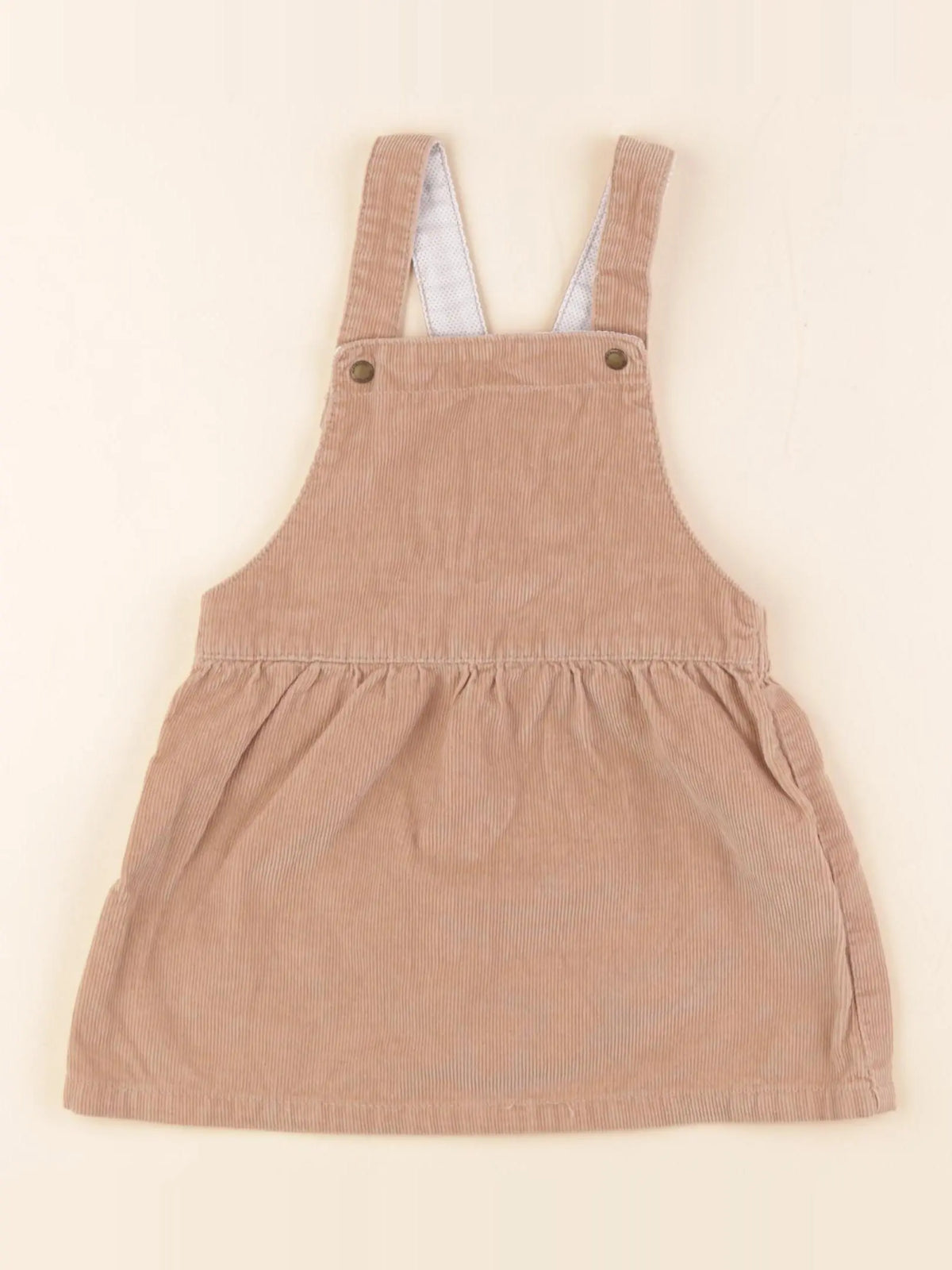 Vertbaudet - robe marron - 2 ans