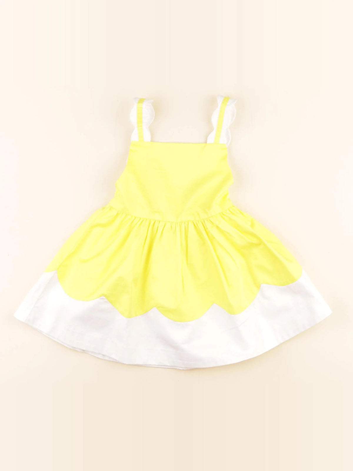 Jacadi - robe jaune - 24 mois