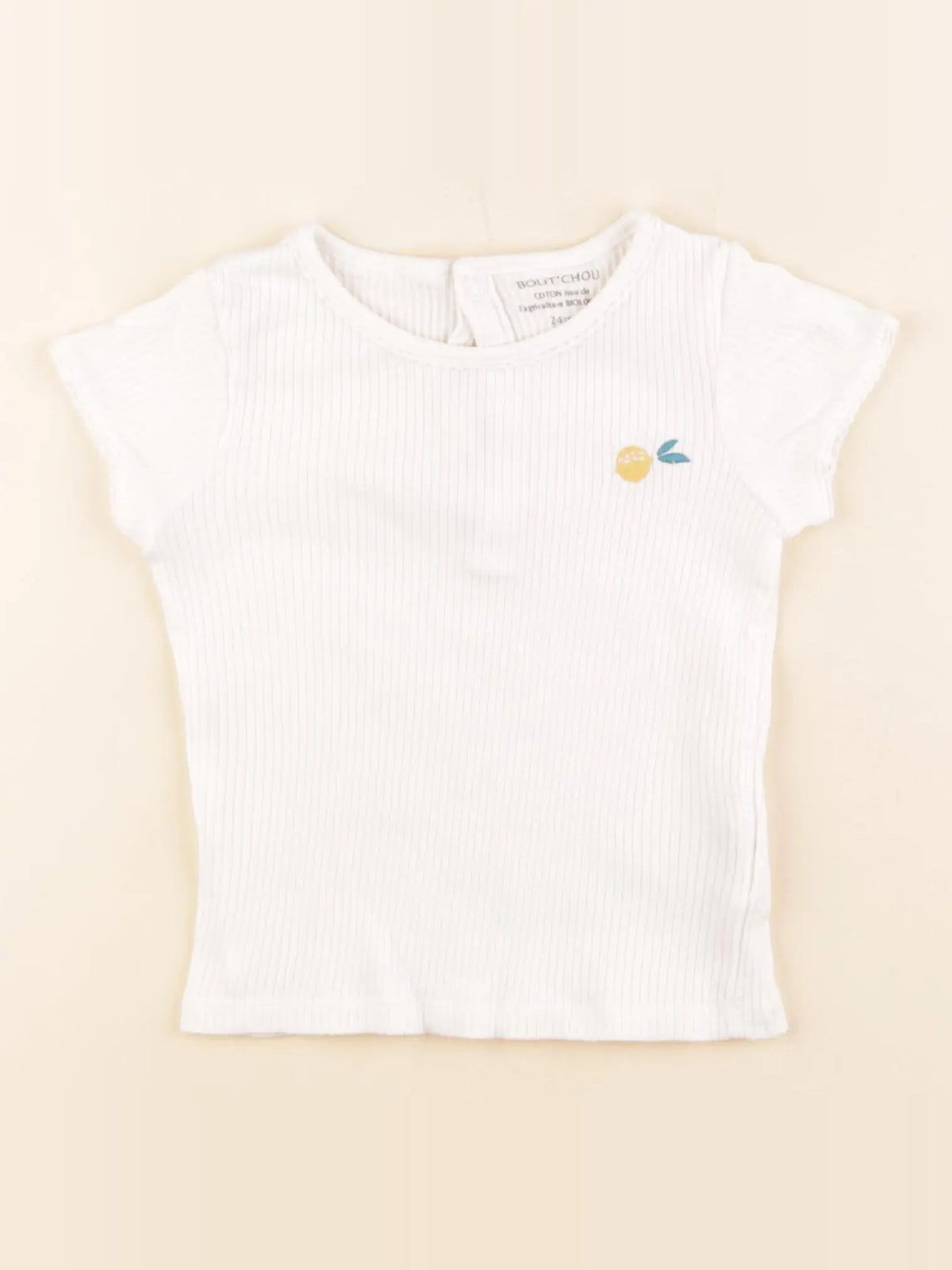 Boutchou - tee-shirt blanc - 24 mois