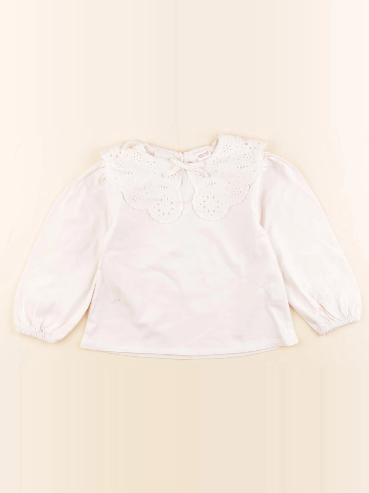 Zara - tee-shirt beige - 3 ans
