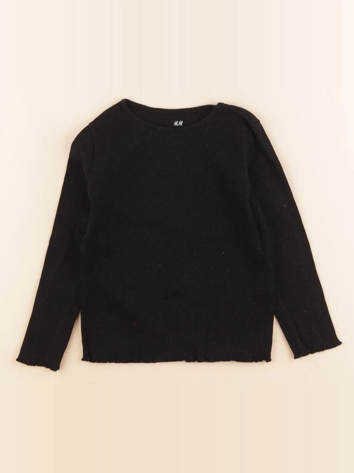 H&M - tee-shirt noir - 3/4 ans