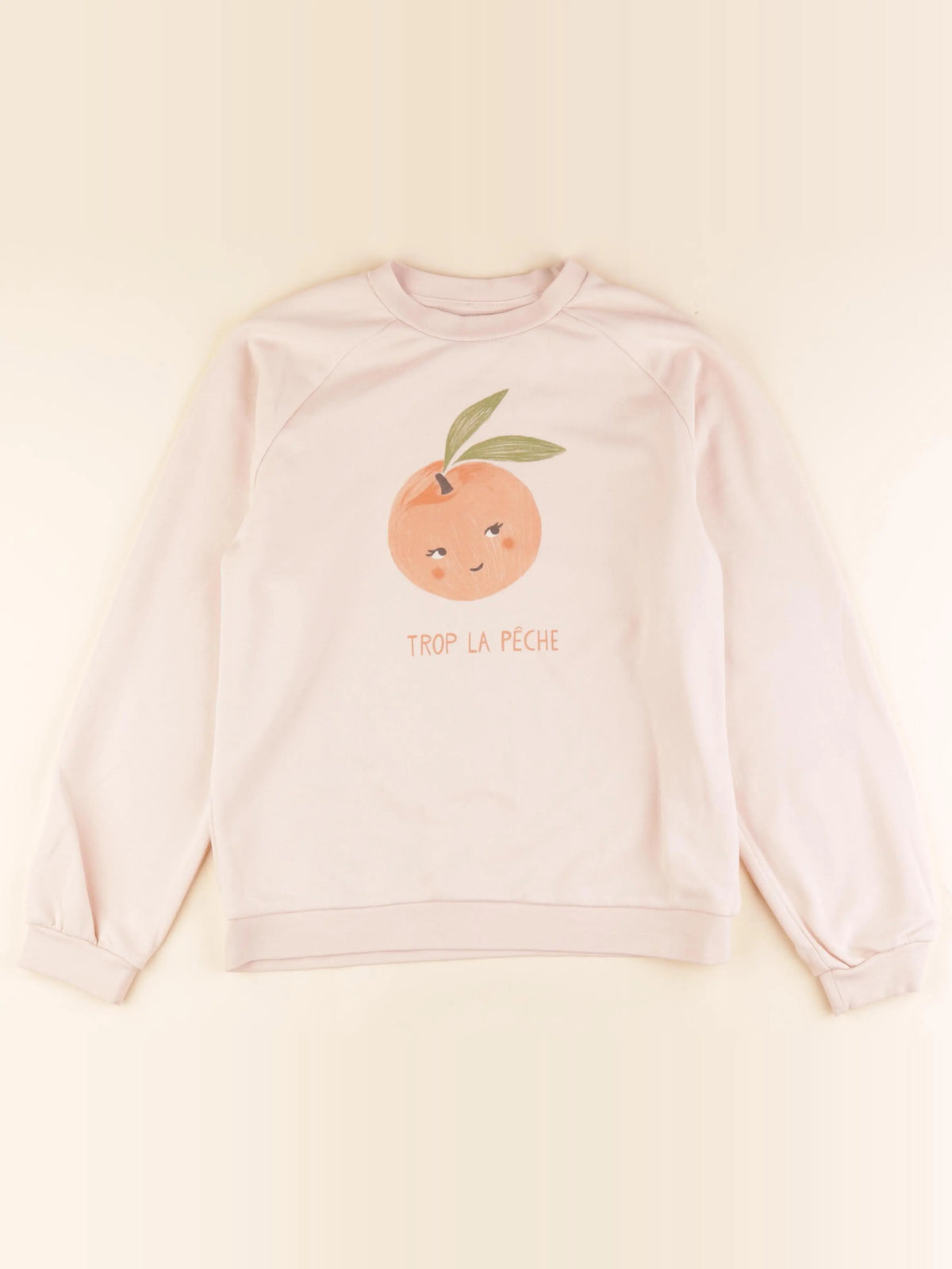 Vertbaudet - sweat rose - 12 ans