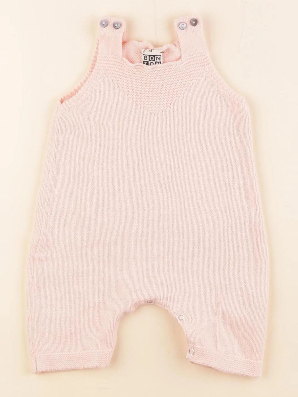 Bonton - salopette rose - 6 mois