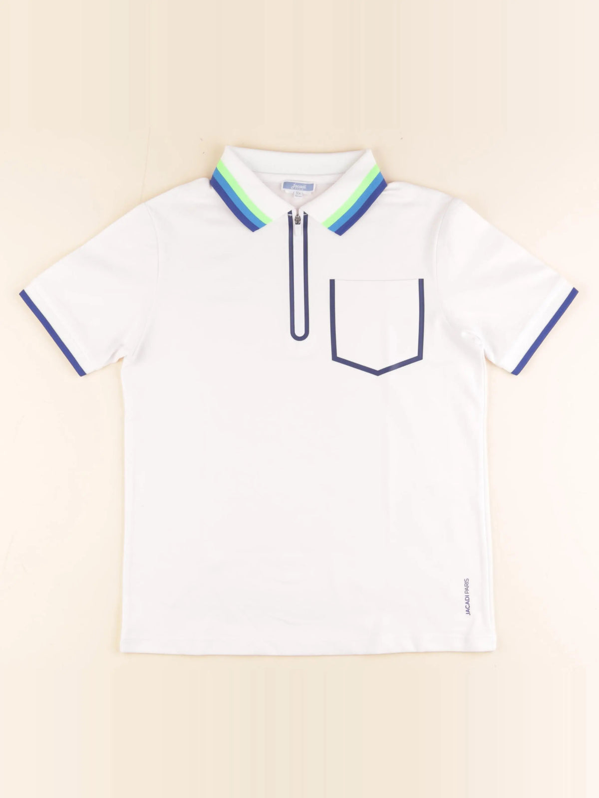 Jacadi - polo blanc - 12 ans