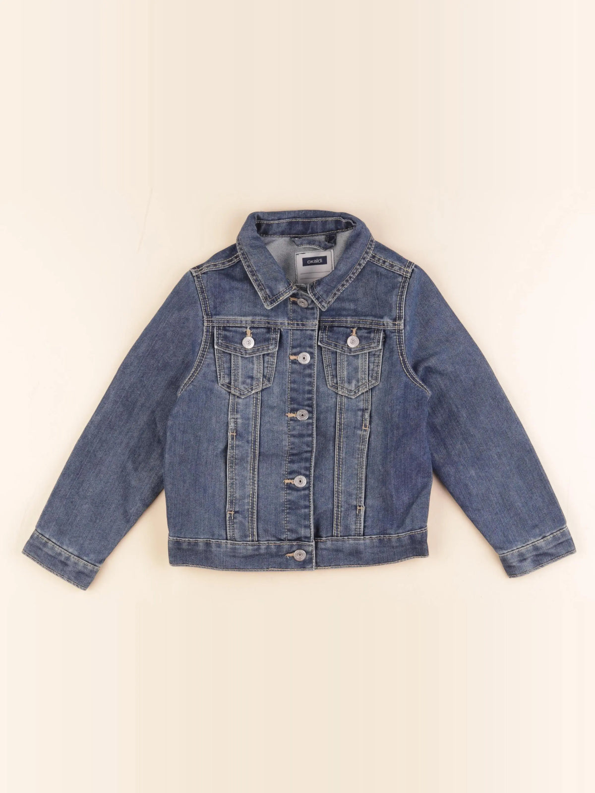 Okaidi - veste bleu - 5 ans