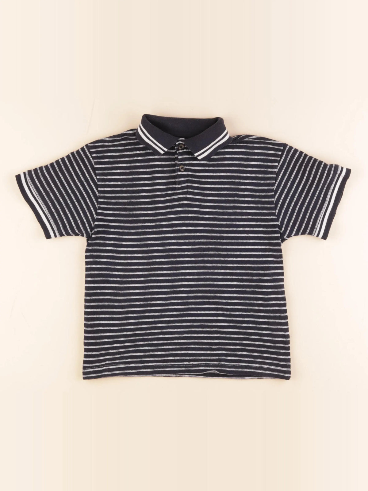 Zara - polo bleu - 6/7 ans