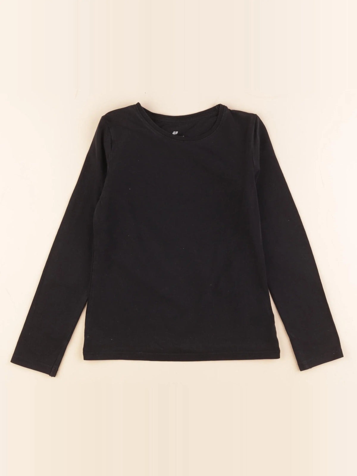 H&M - tee-shirt noir - 6/8 ans