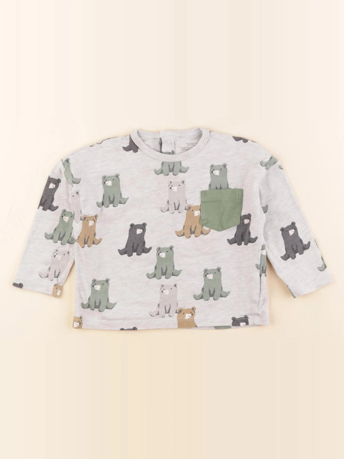 Boutchou - tee-shirt gris - 24 mois