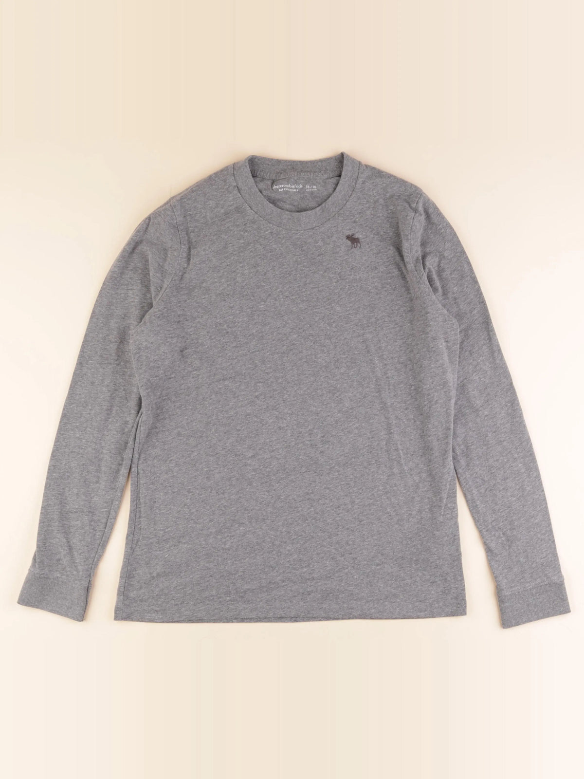 Abercrombie - tee-shirt gris - 16 ans
