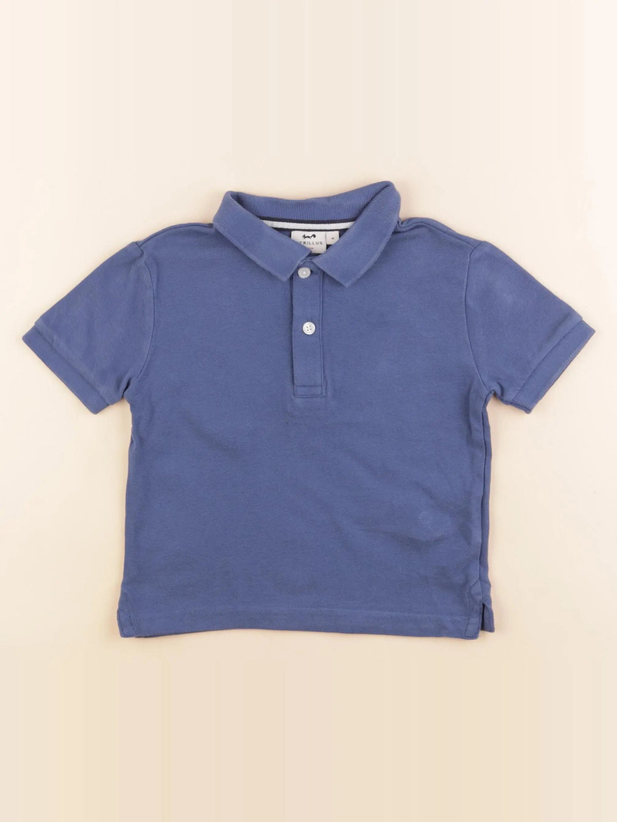Cyrillus - polo bleu - 4 ans