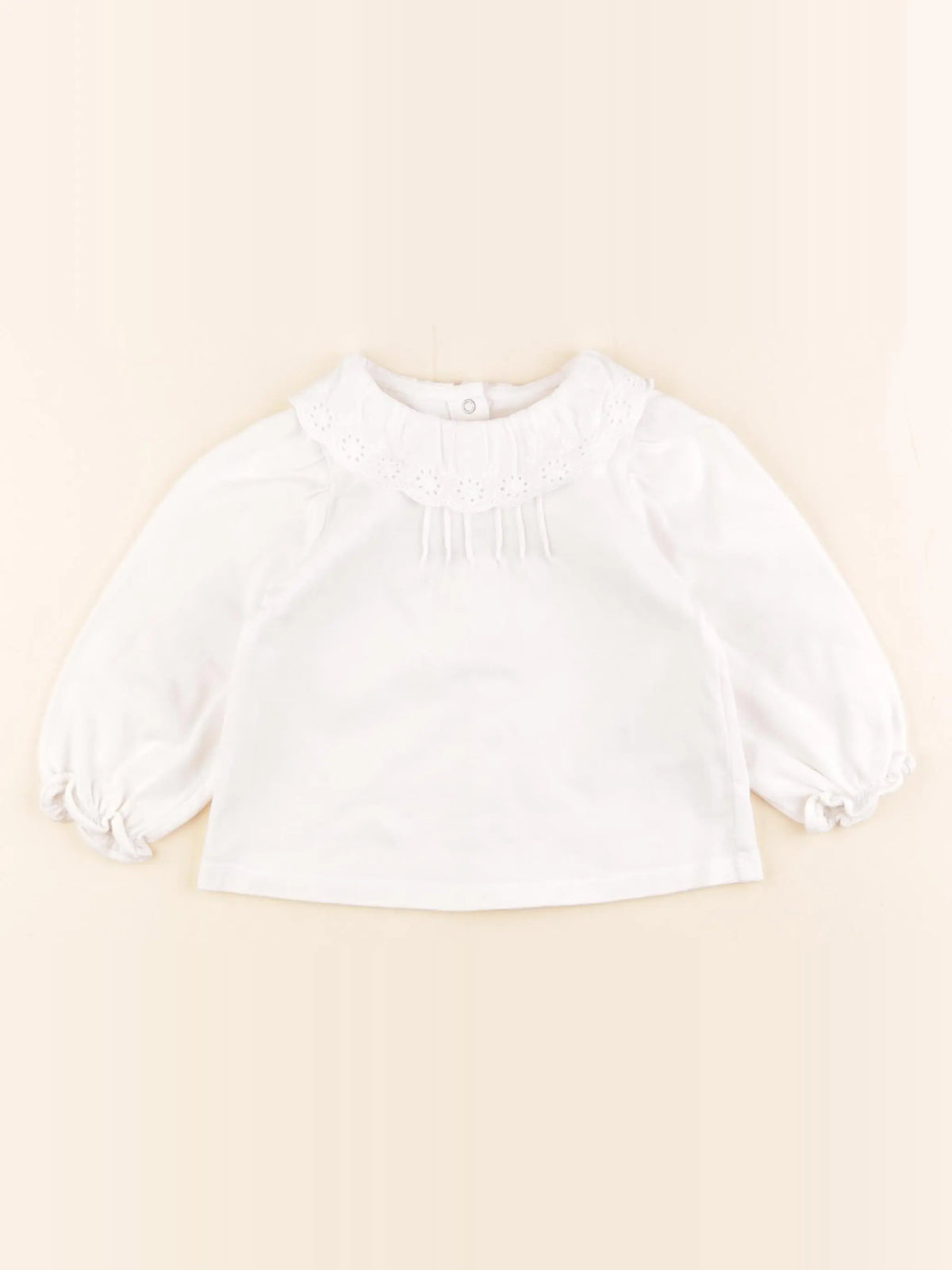 Cyrillus - tee-shirt blanc - 18 mois