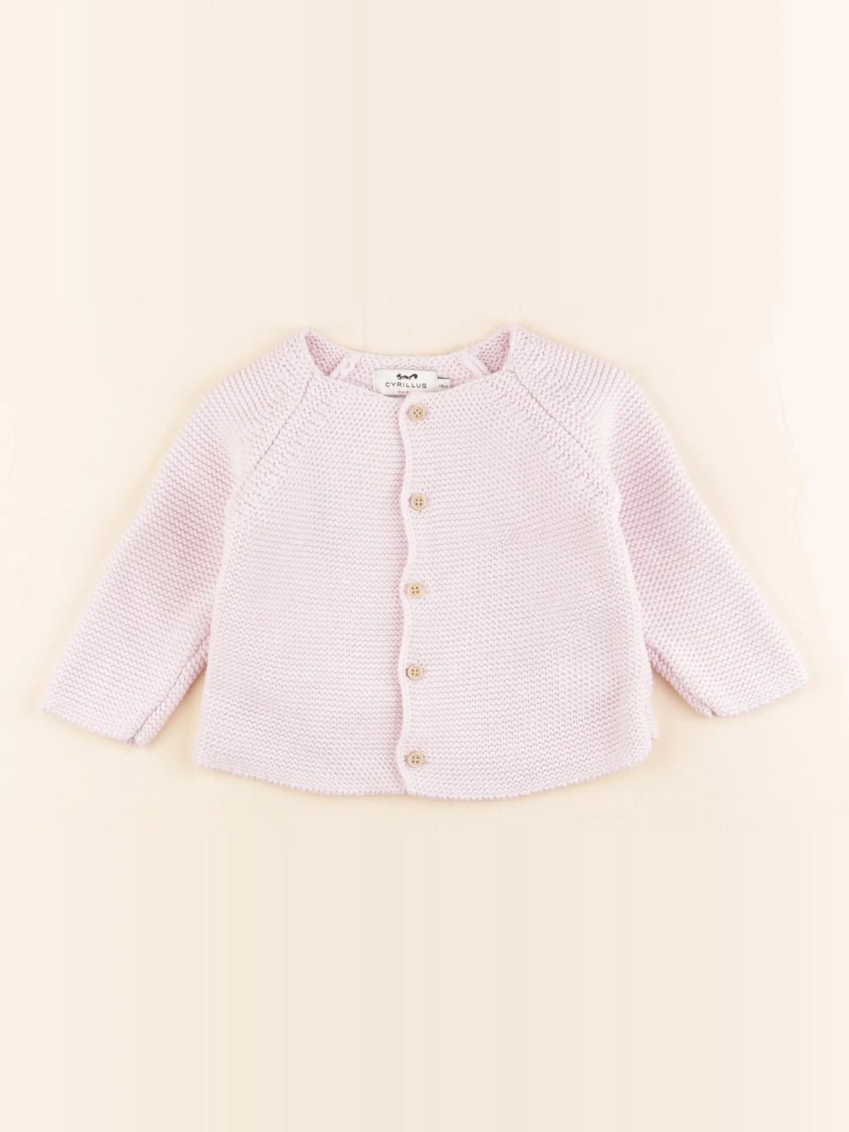 Cyrillus - gilet rose - 18 mois