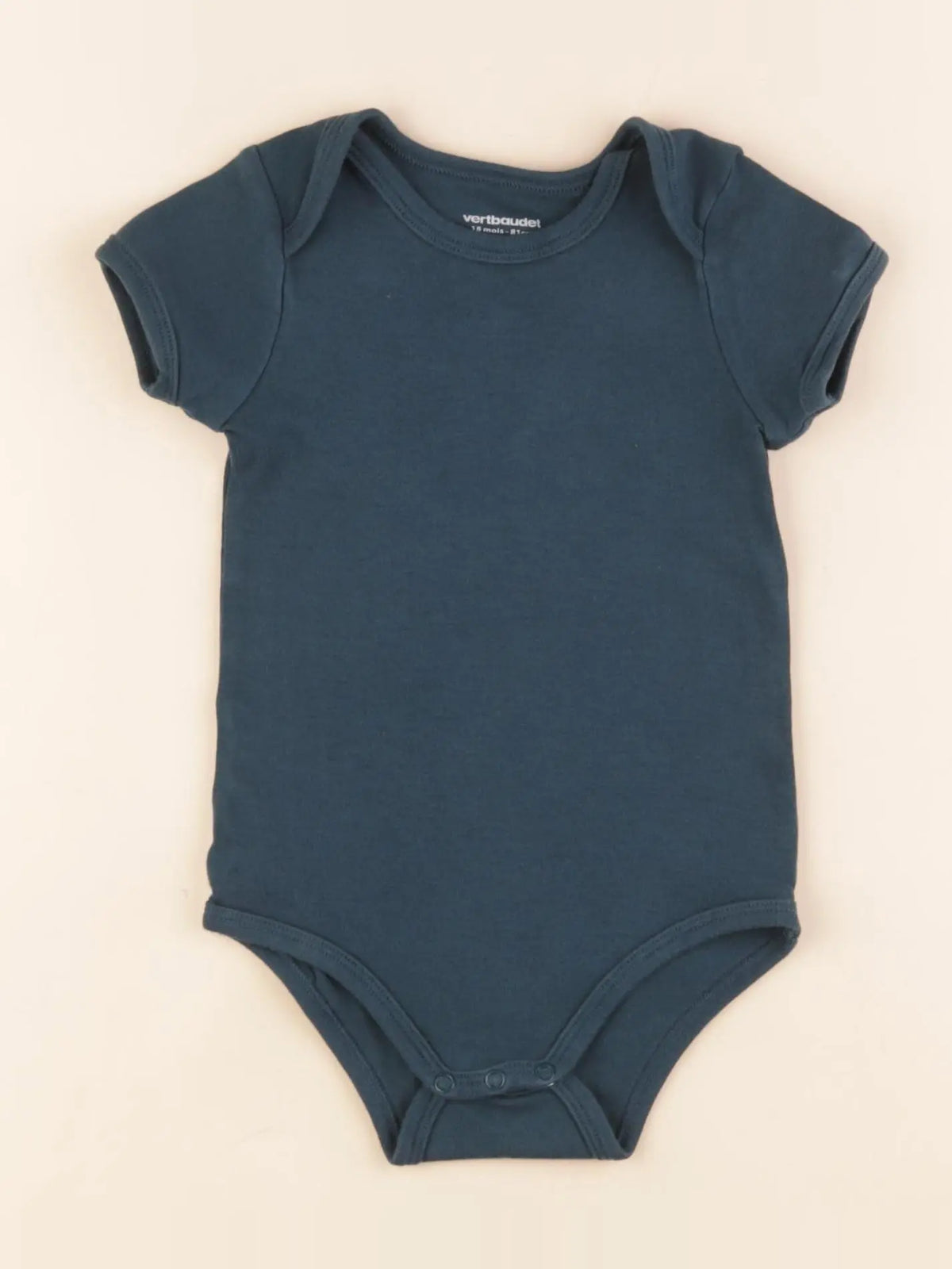 Vertbaudet - body vert - 18 mois