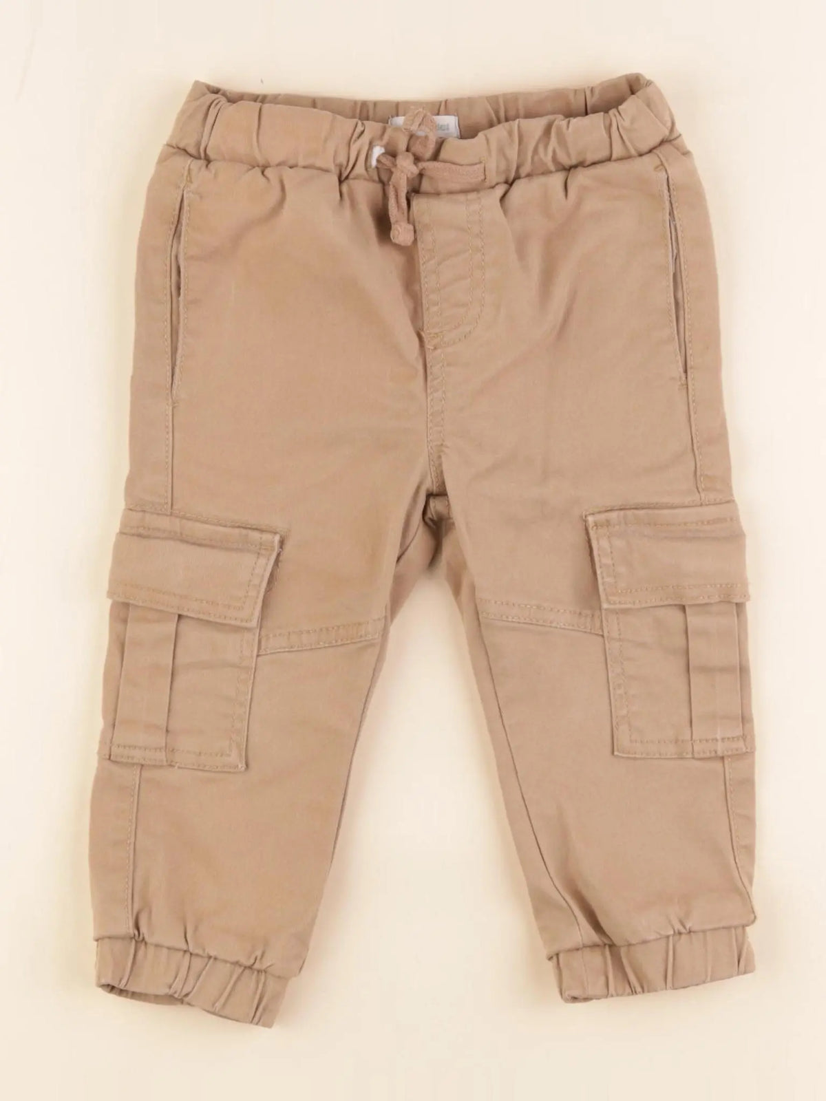 Vertbaudet - pantalon beige - 2 ans
