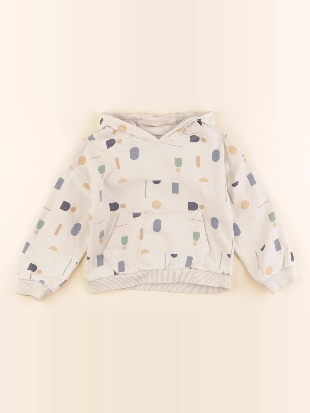 Vertbaudet - sweat beige - 3 ans