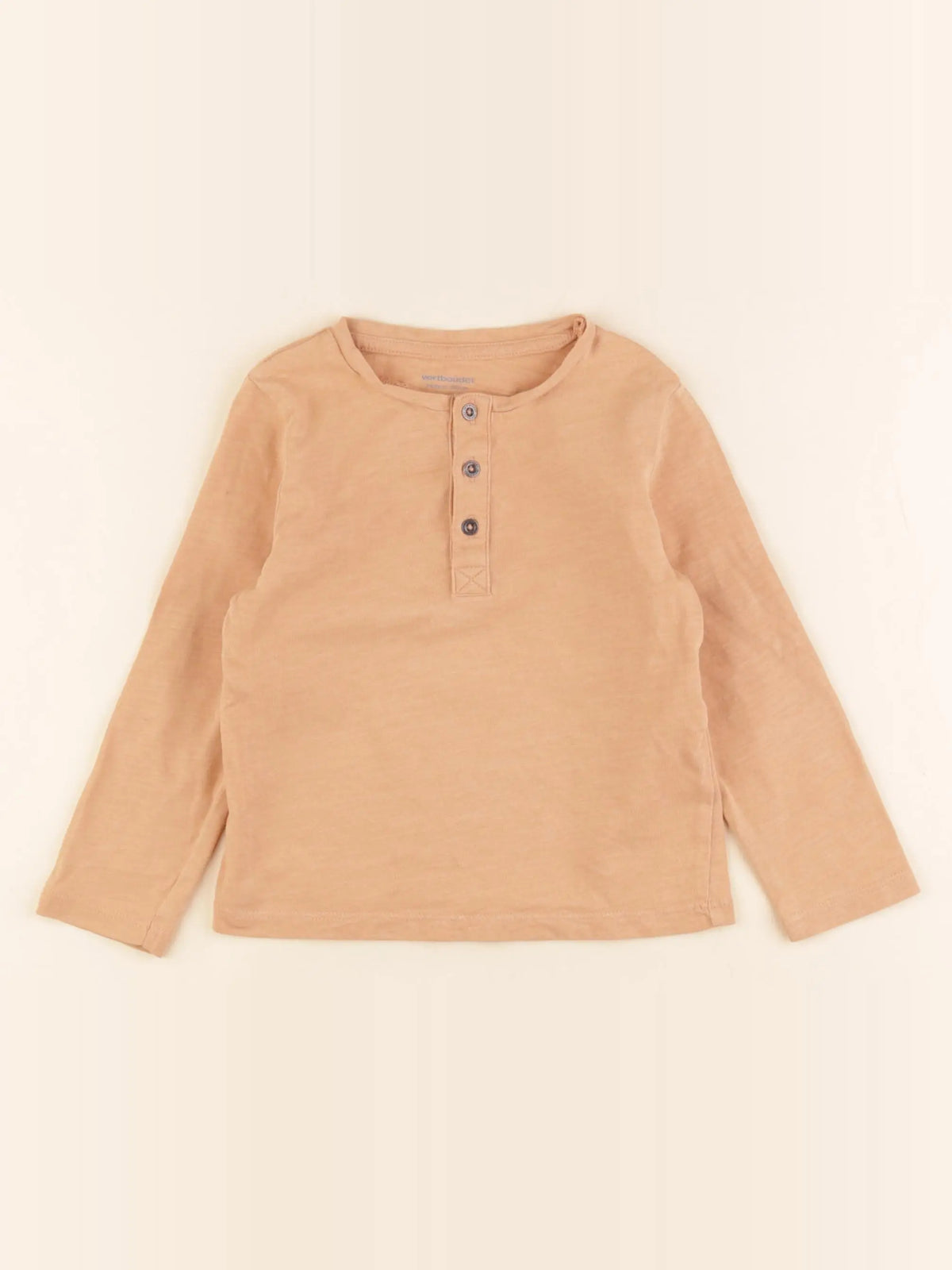 Vertbaudet - tee-shirt marron - 24 mois