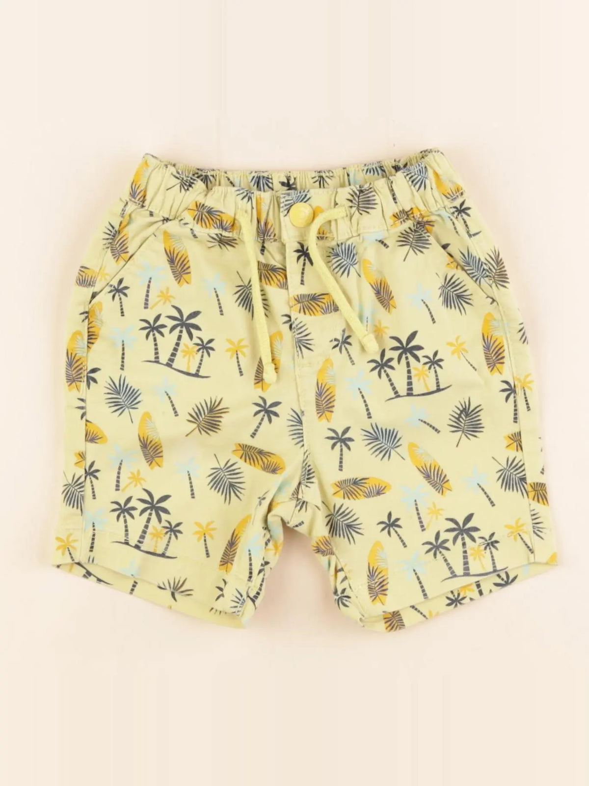 Tape à l'oeil - short jaune - 18 mois