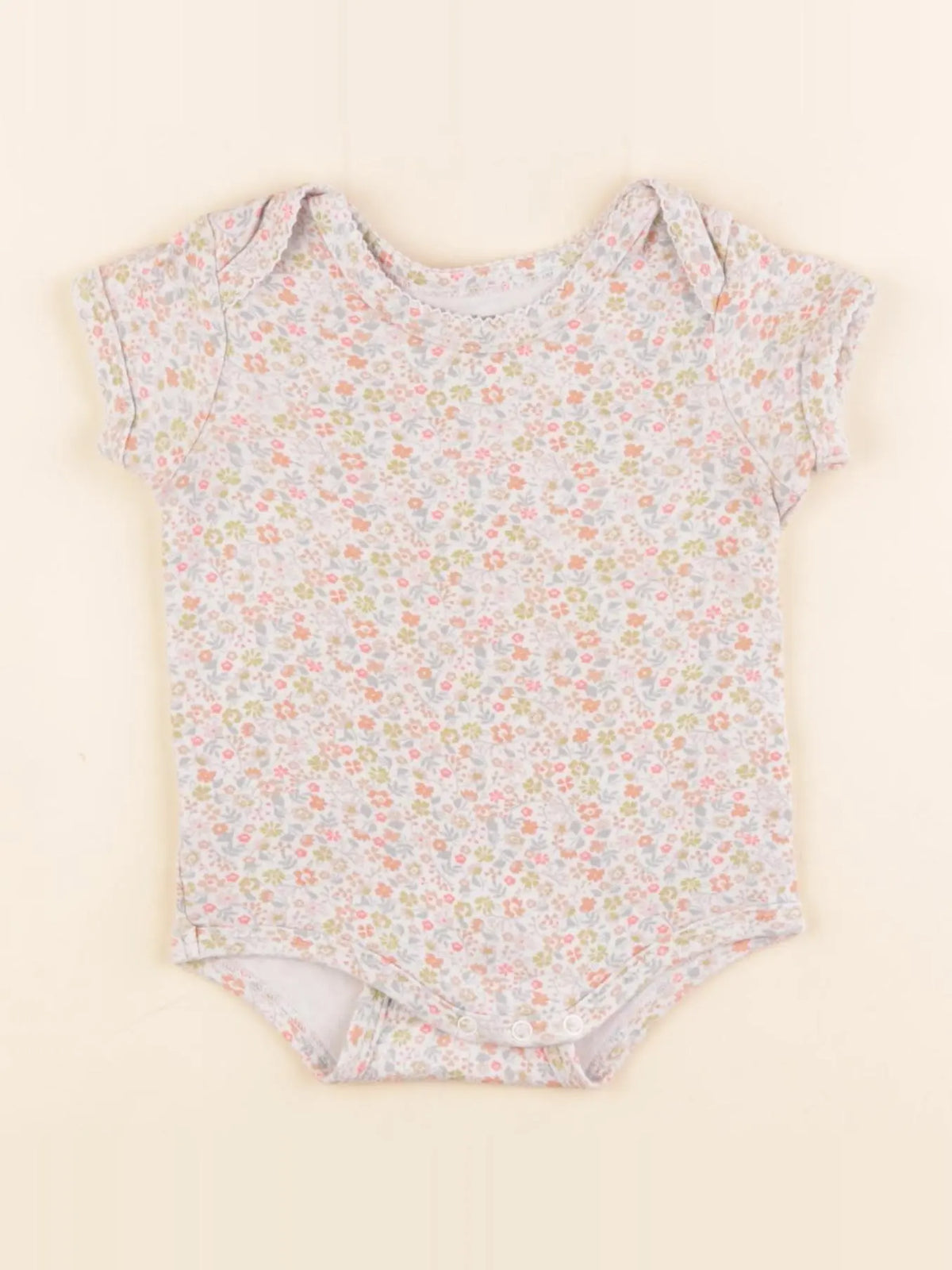 Vertbaudet - body multicolore - 6 mois