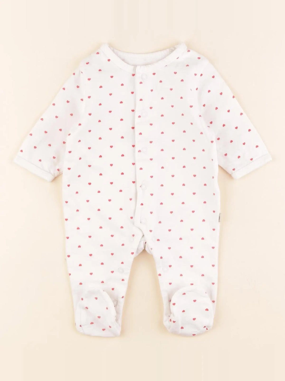 Vertbaudet - pyjama coton multicolore - 1 mois