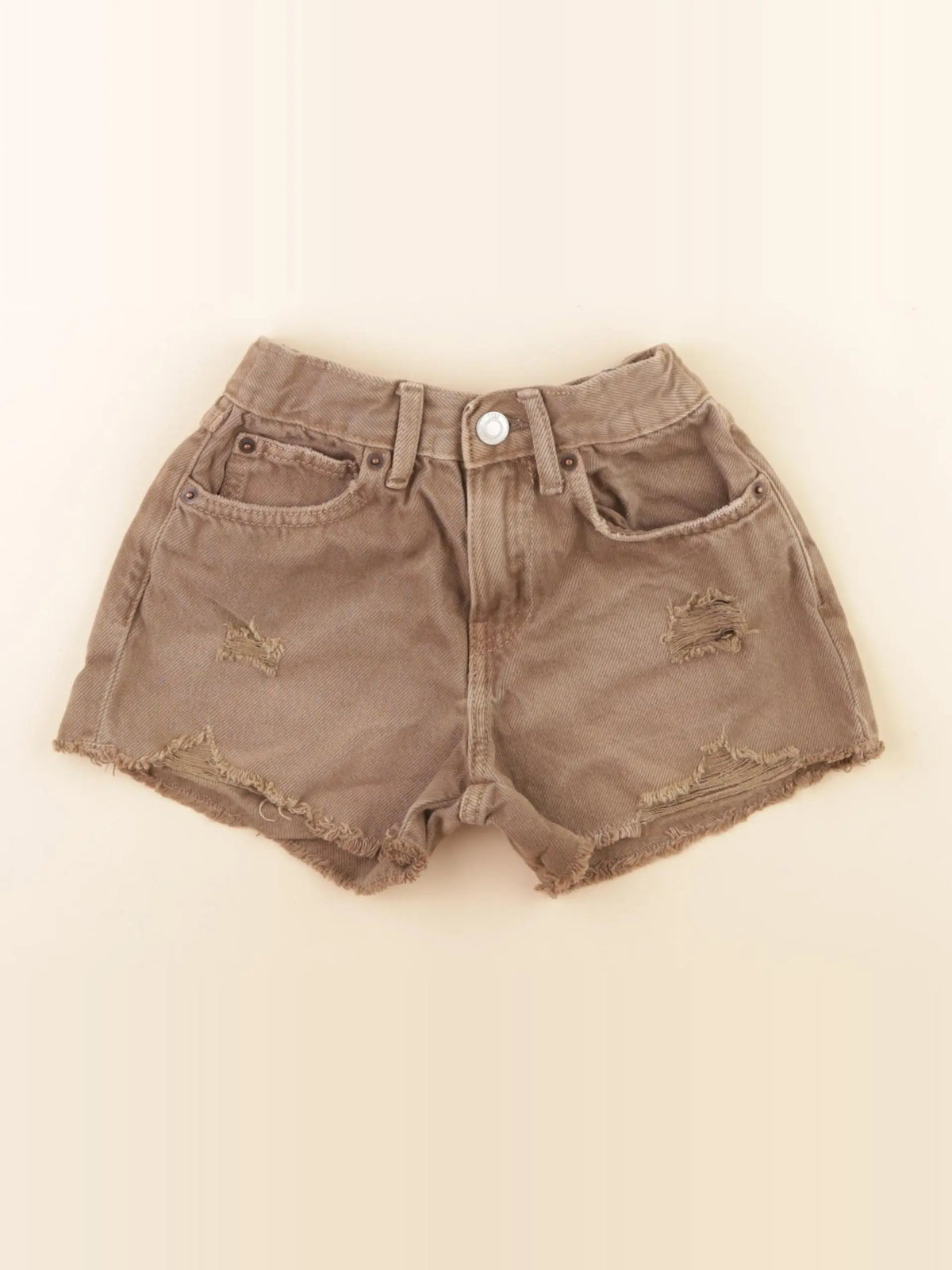Zara - short marron - 8/9 ans