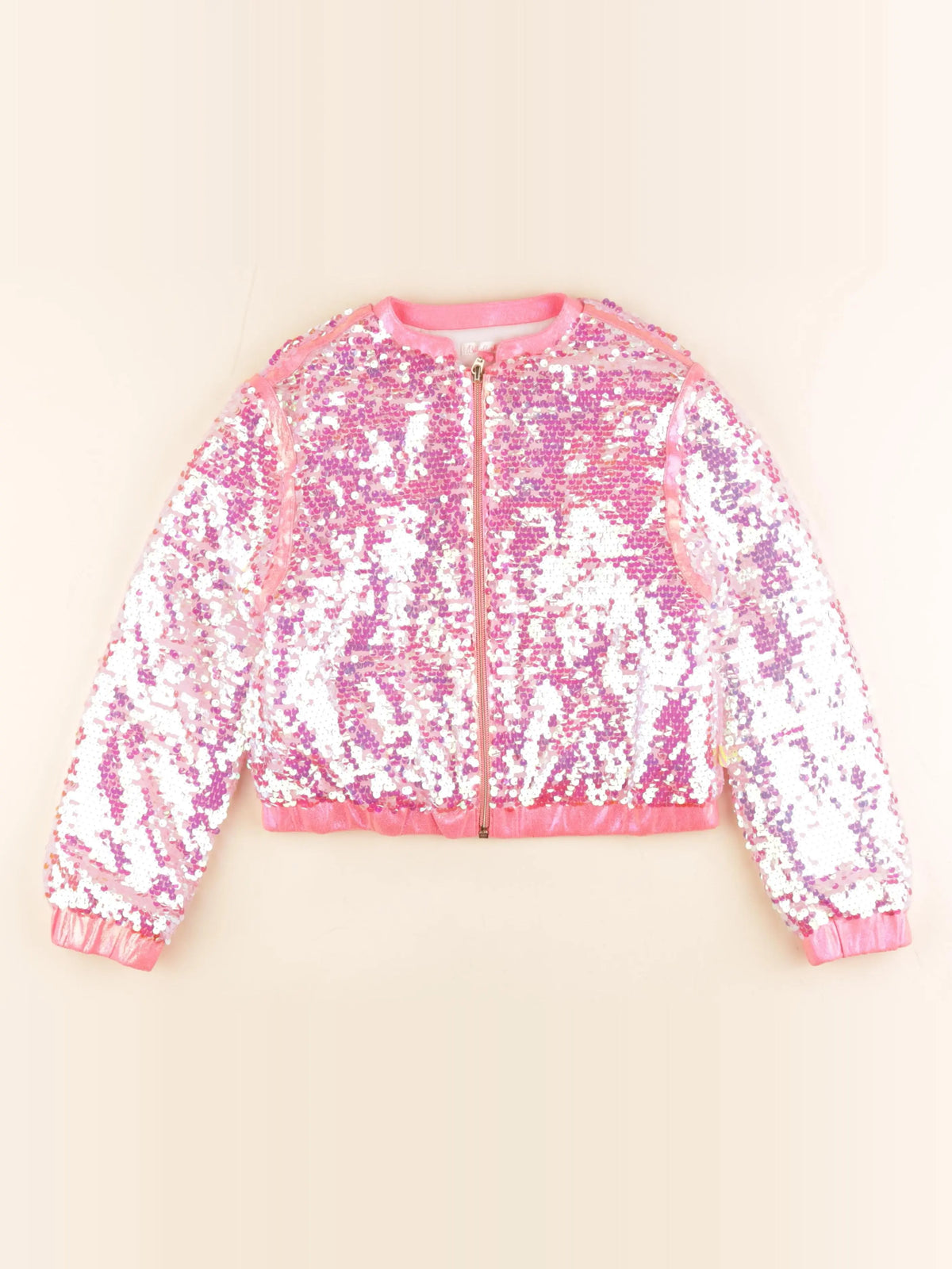 Billie Blush - veste doublé rose - 8 ans