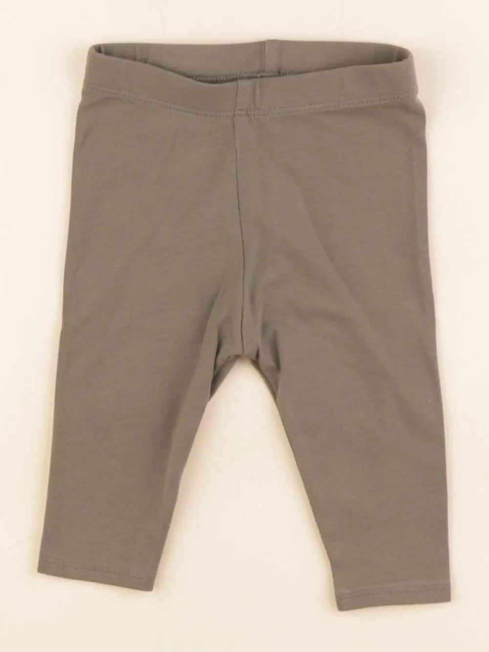 Vertbaudet - legging doublé vert - 3 mois