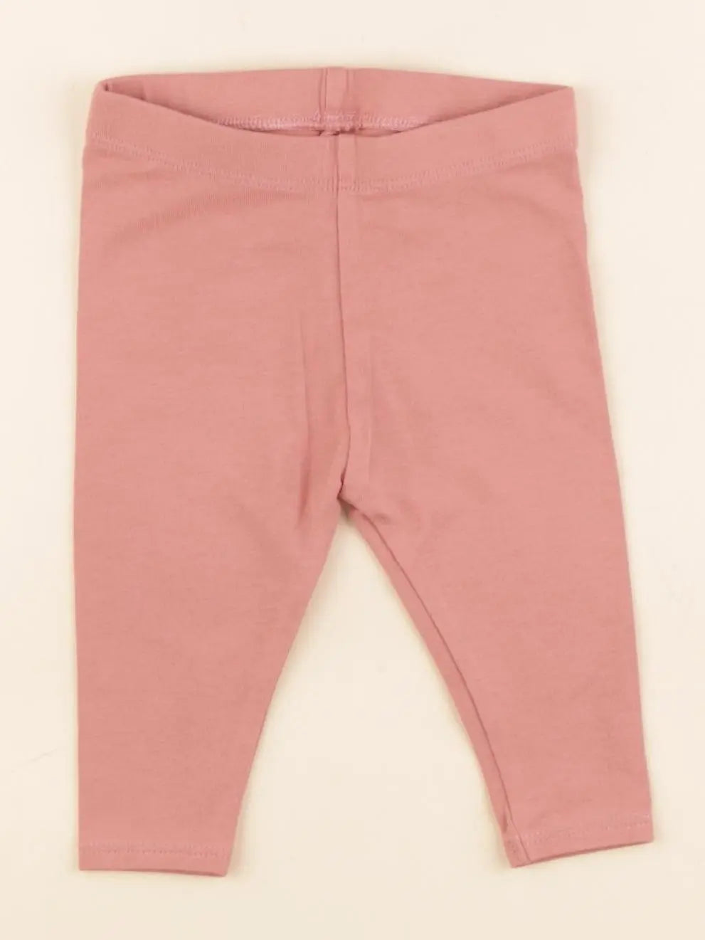Vertbaudet - legging doublé rose - 3 mois