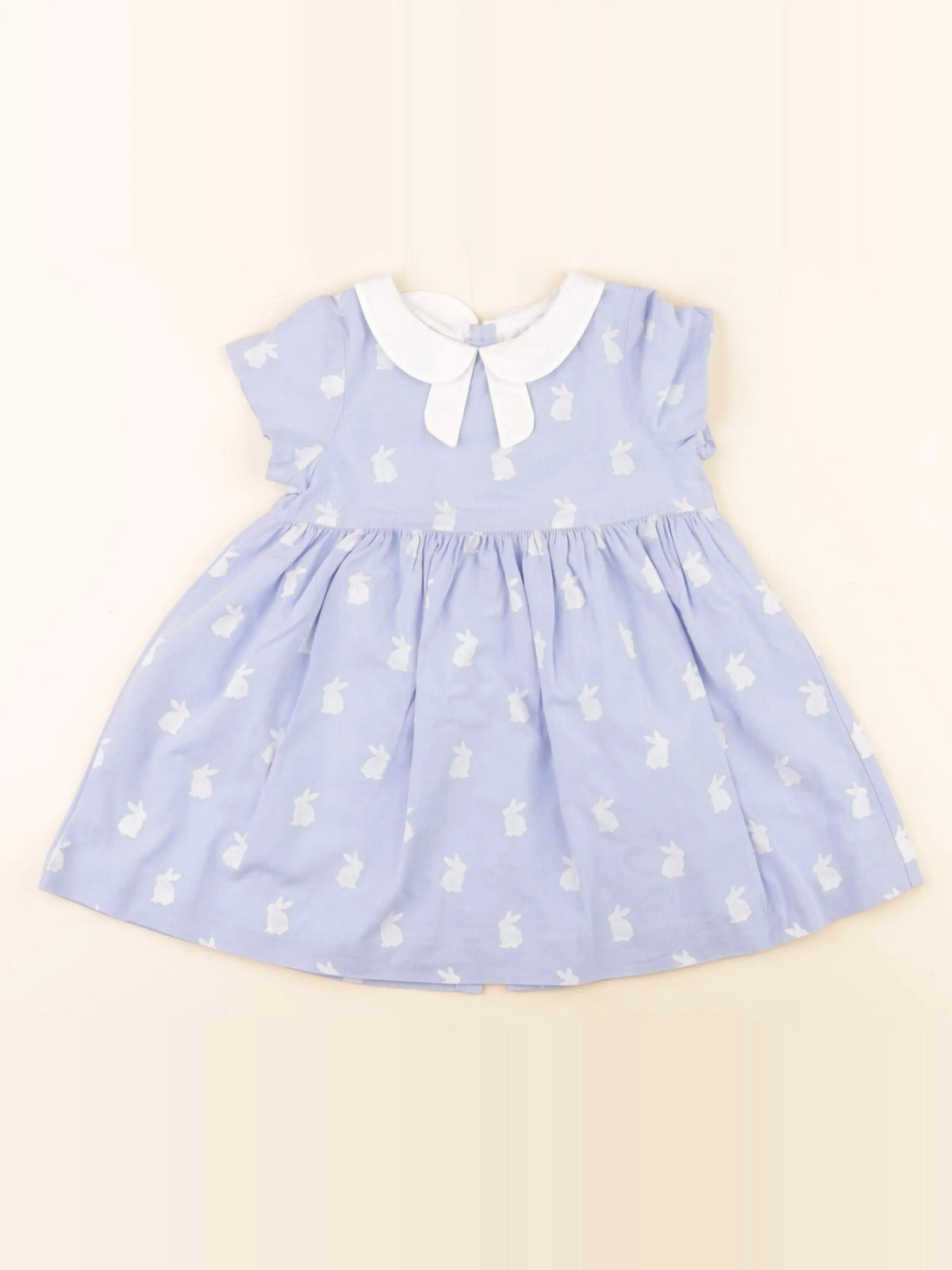 Jacadi - robe bleu, blanc - 24 mois