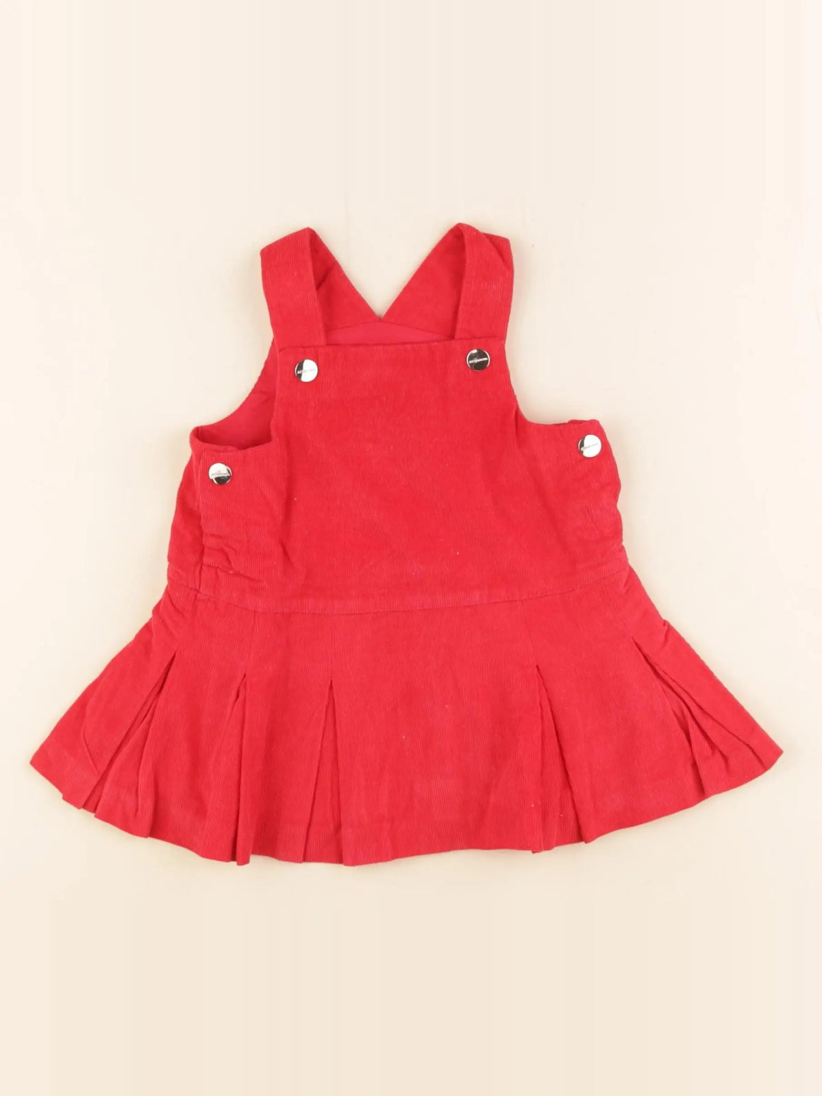 Jacadi - robe rouge - 6 mois