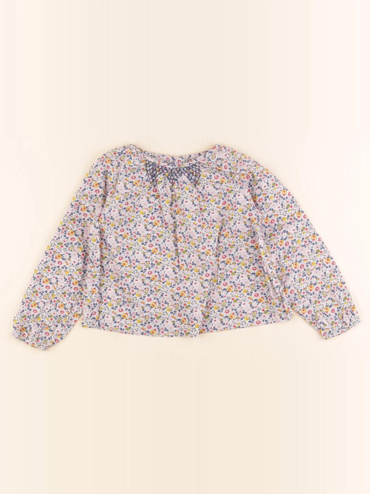 Jacadi - blouse liberty multicolore - 4 ans