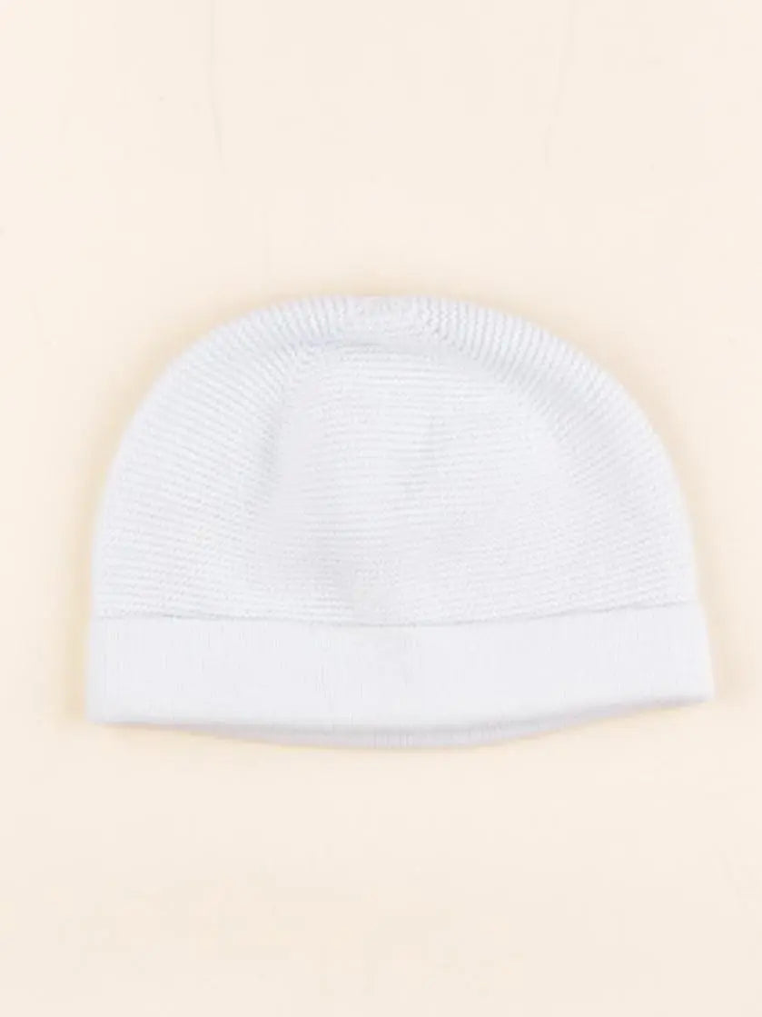 Jacadi - bonnet bleu - 0/3 mois