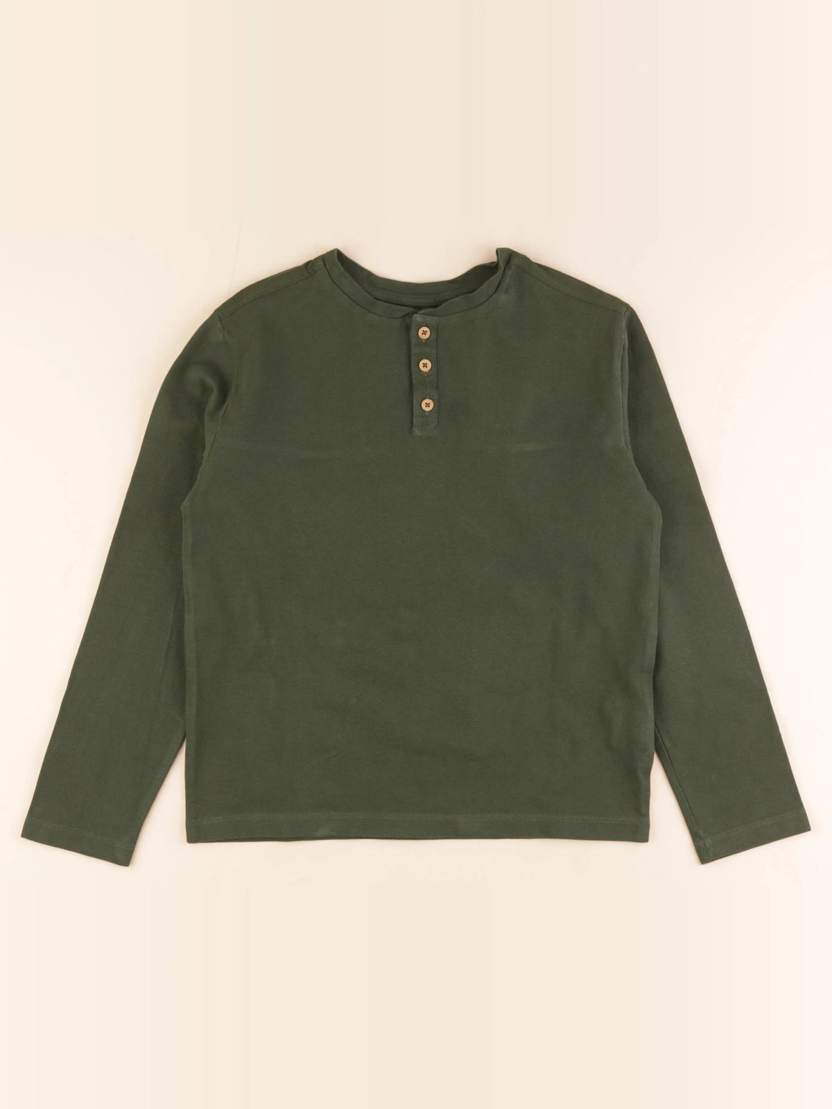 Monoprix - polo vert - 10 ans