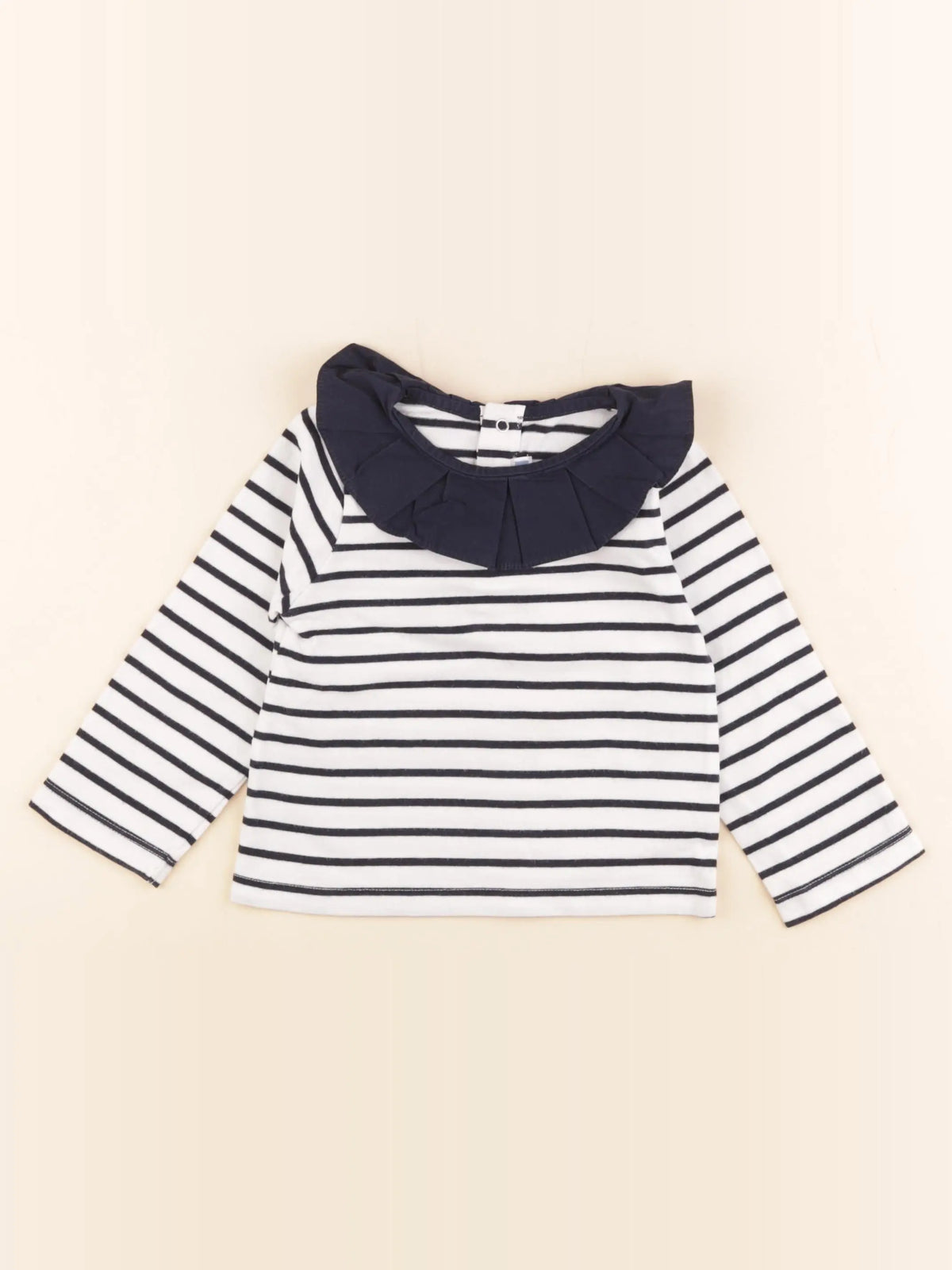 Jacadi - tee-shirt blanc, bleu - 24 mois