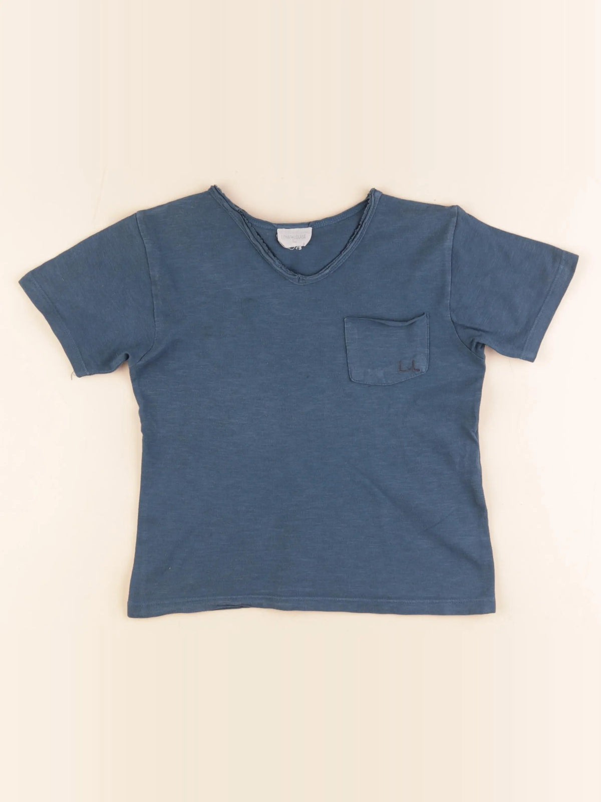Louis Louise - tee-shirt bleu - 6 ans