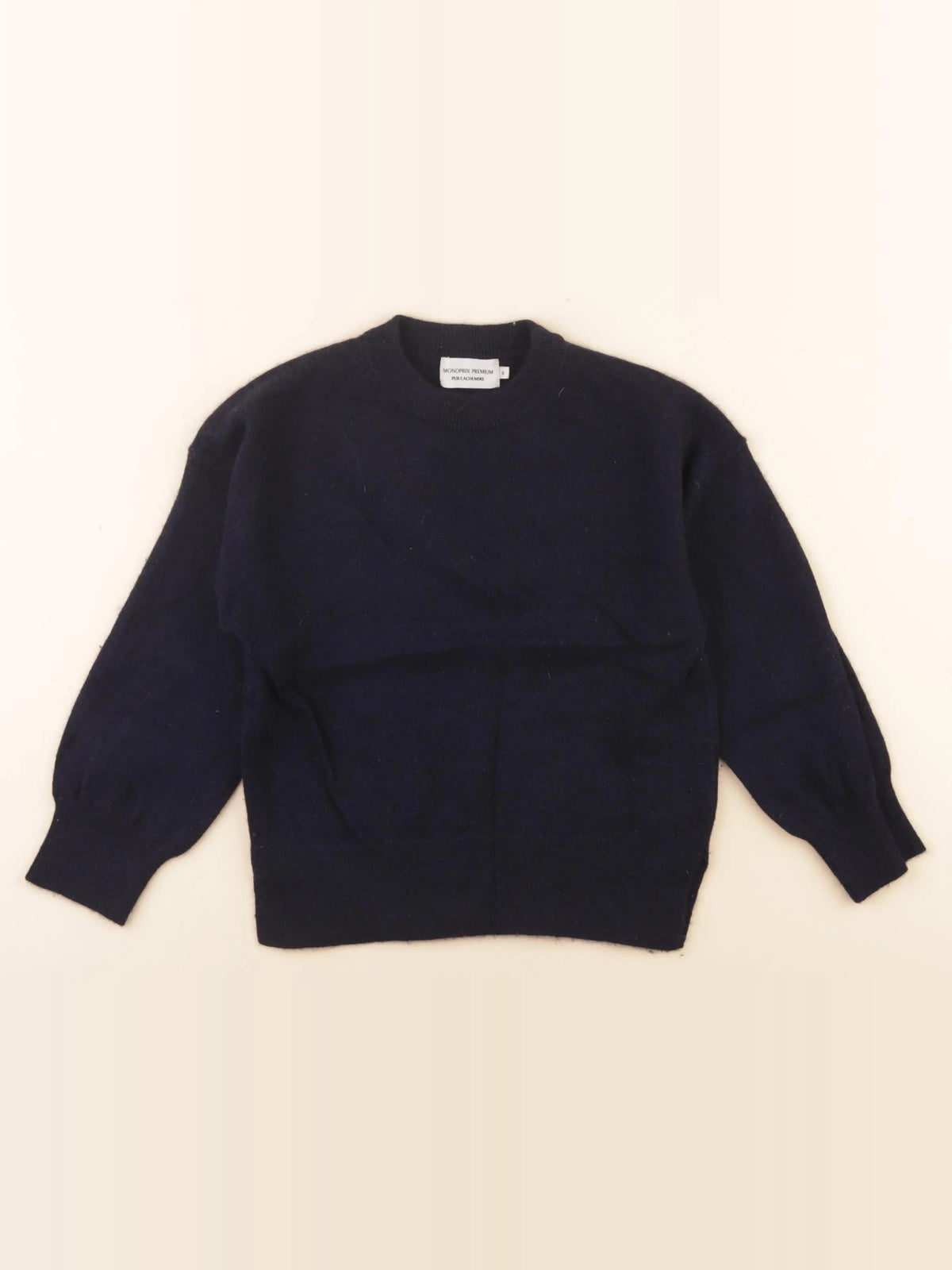 Monoprix - pull bleu - 6 ans