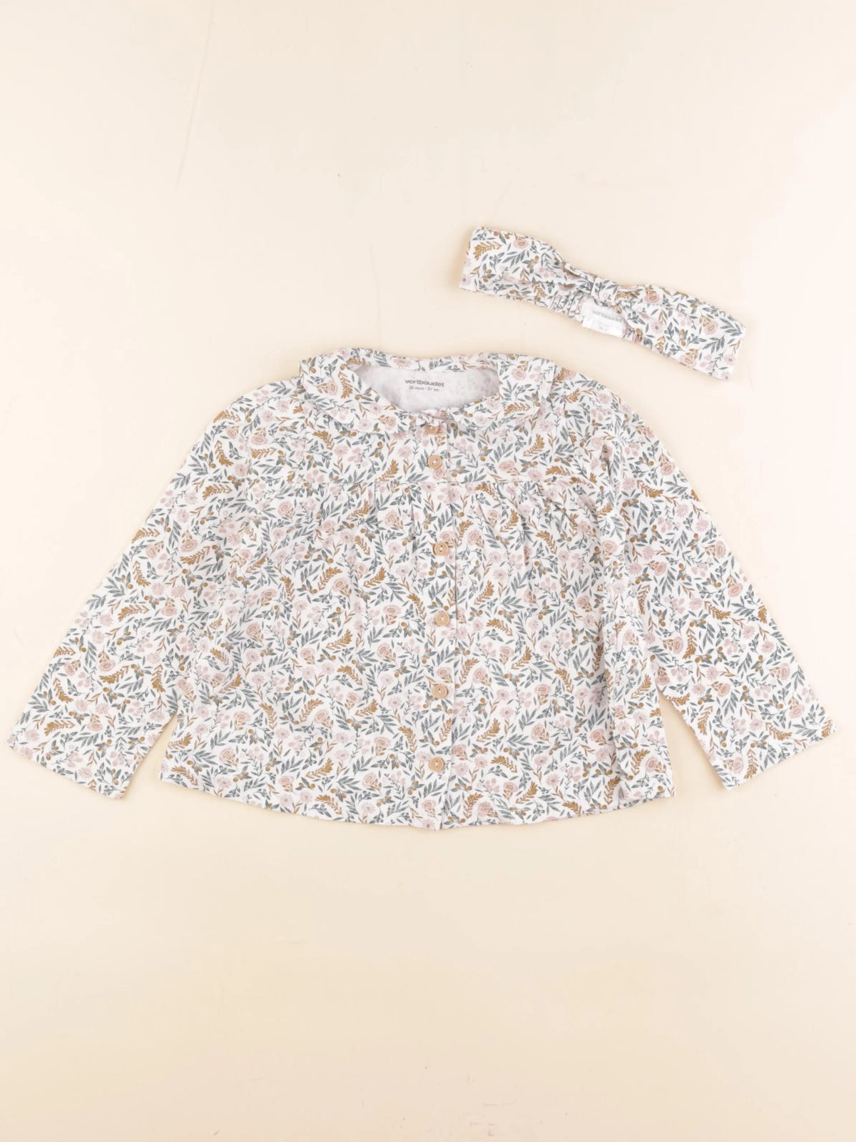 Vertbaudet - tee-shirt multicolore - 36 mois
