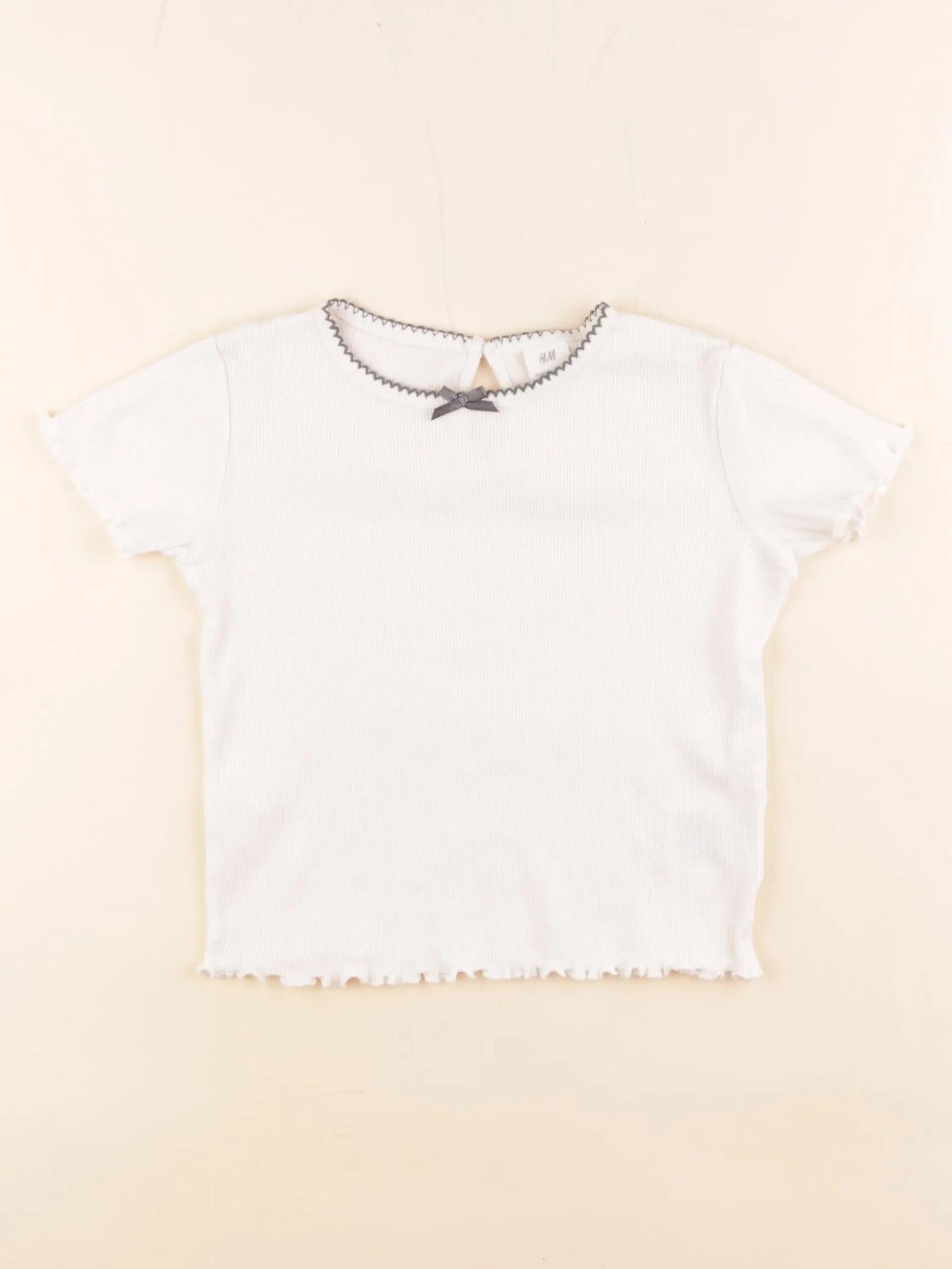H&M - maillot de corps beige - 2 ans