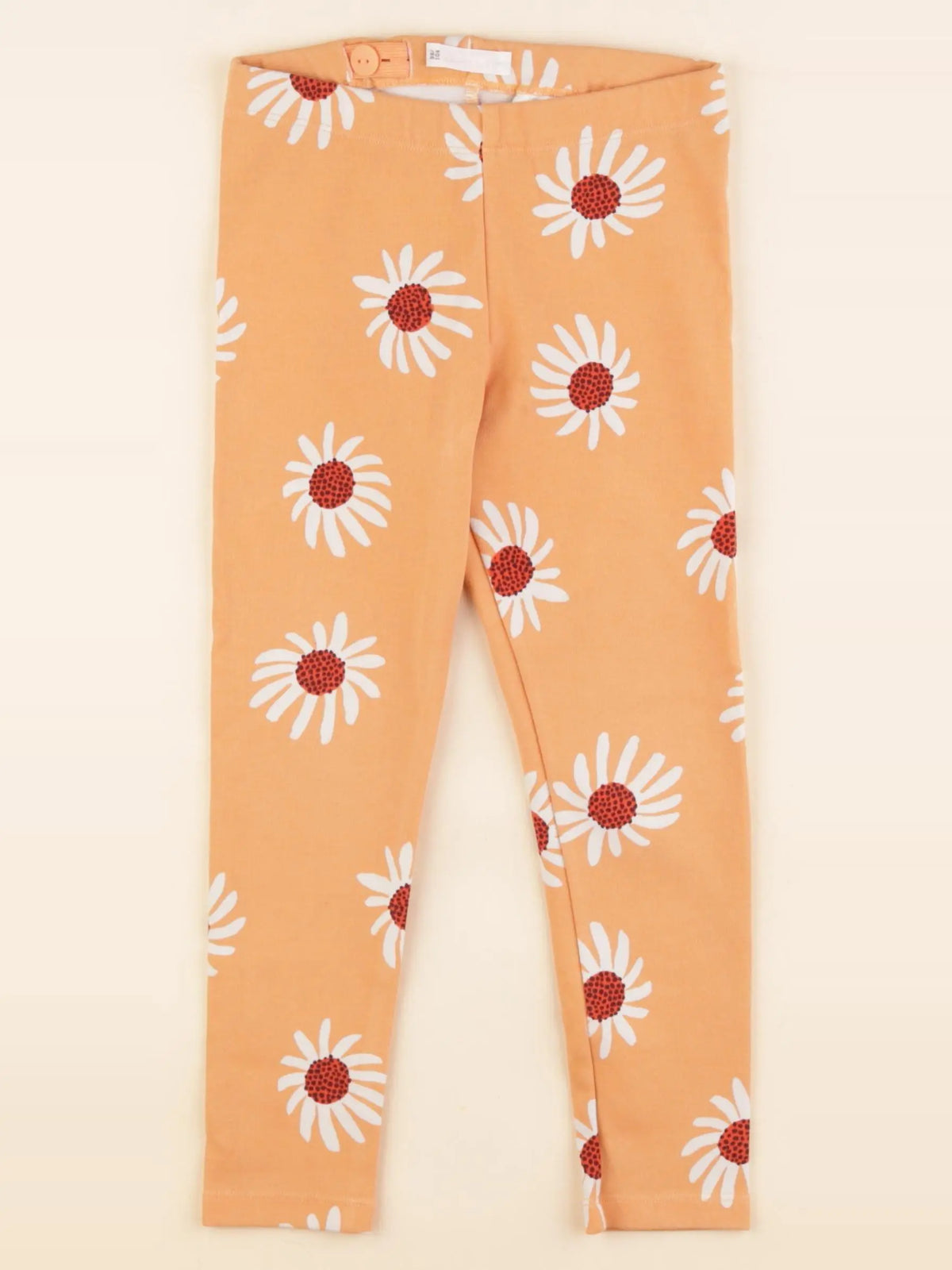 Arket - legging orange - 3/4 ans